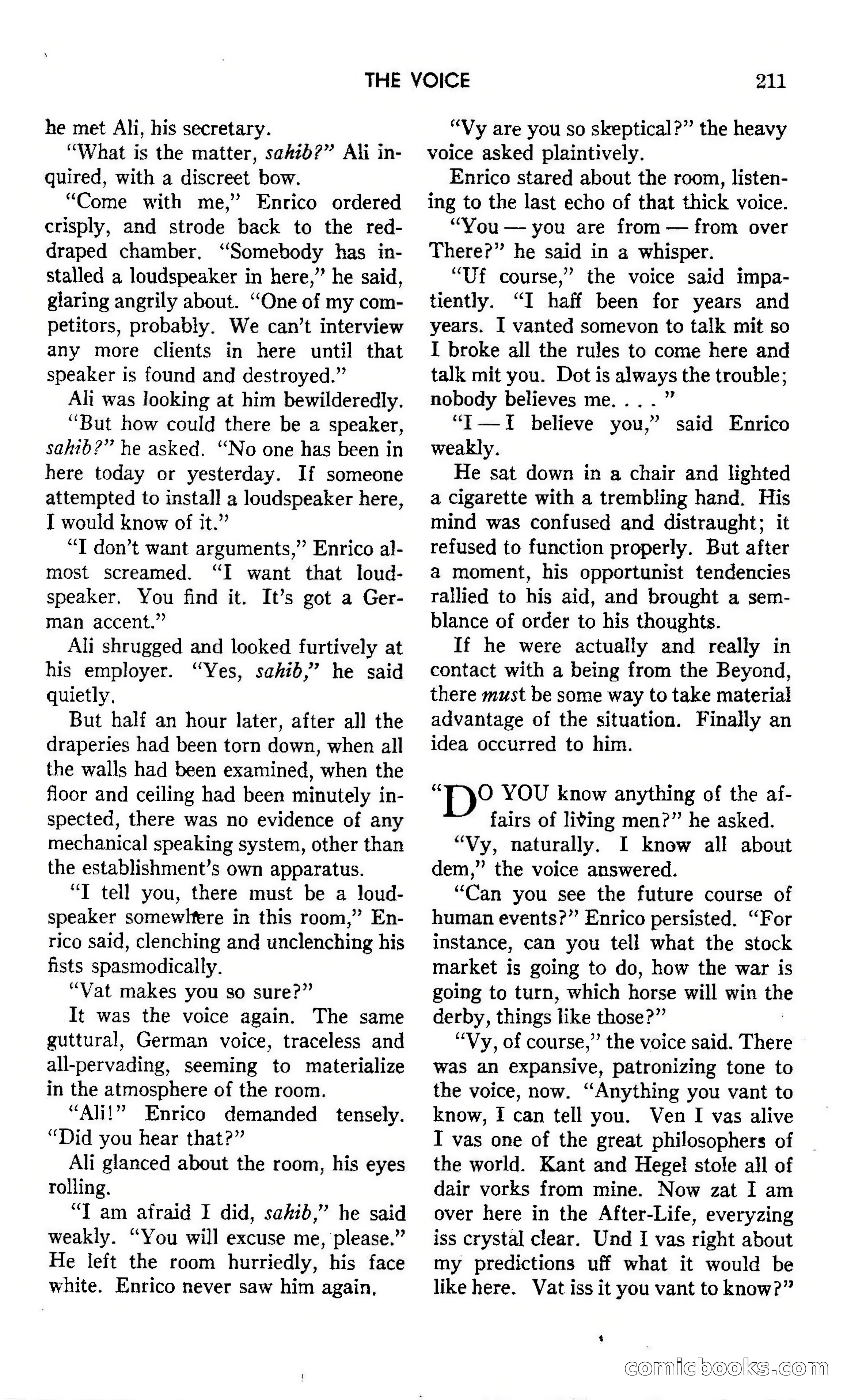 Amazing Stories, October 1942 — page 211 of 244