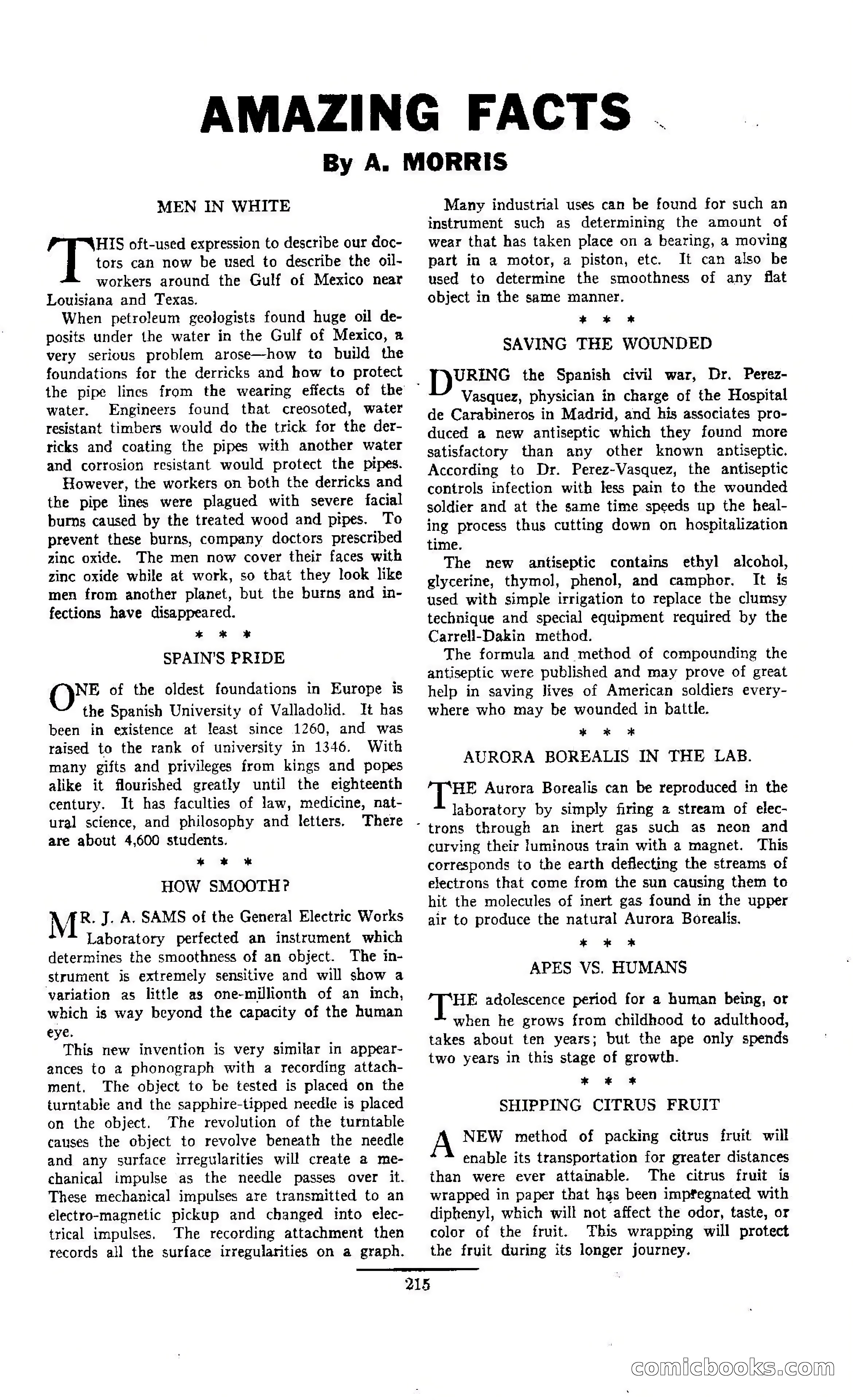 Amazing Stories, October 1942 — page 215 of 244