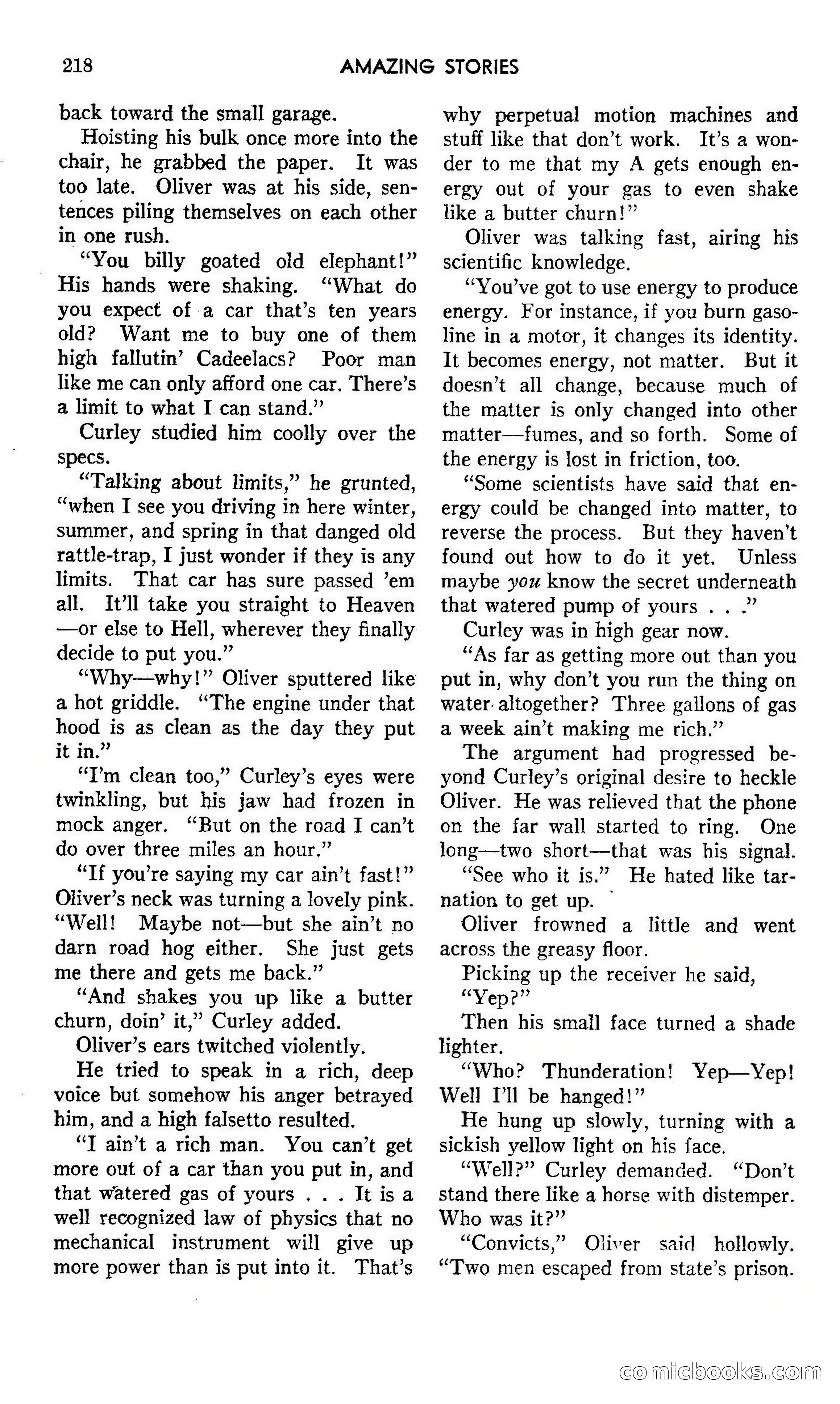 Amazing Stories, October 1942 — page 218 of 244