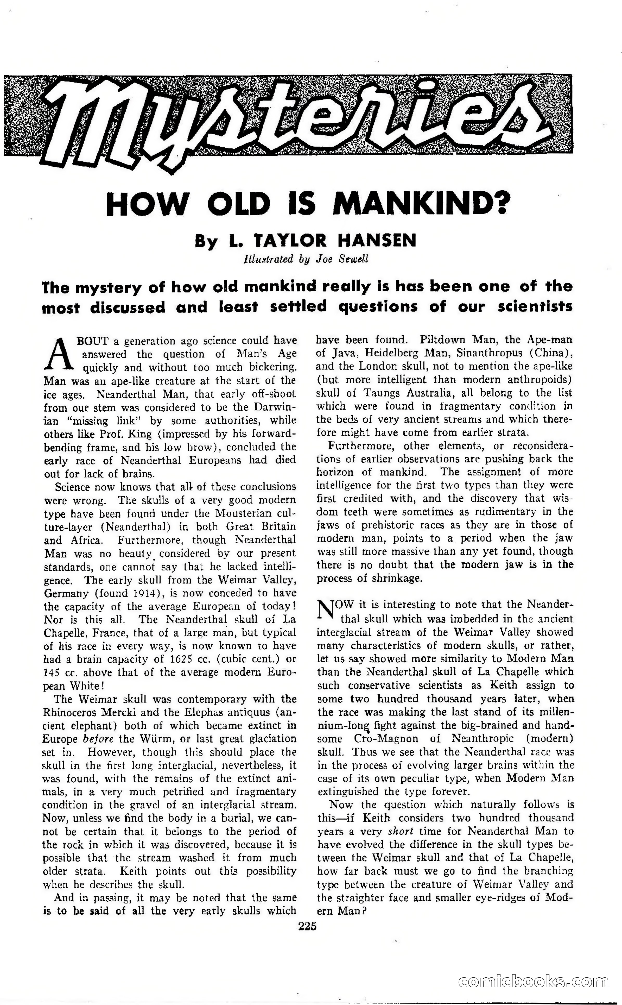 Amazing Stories, October 1942 — page 225 of 244