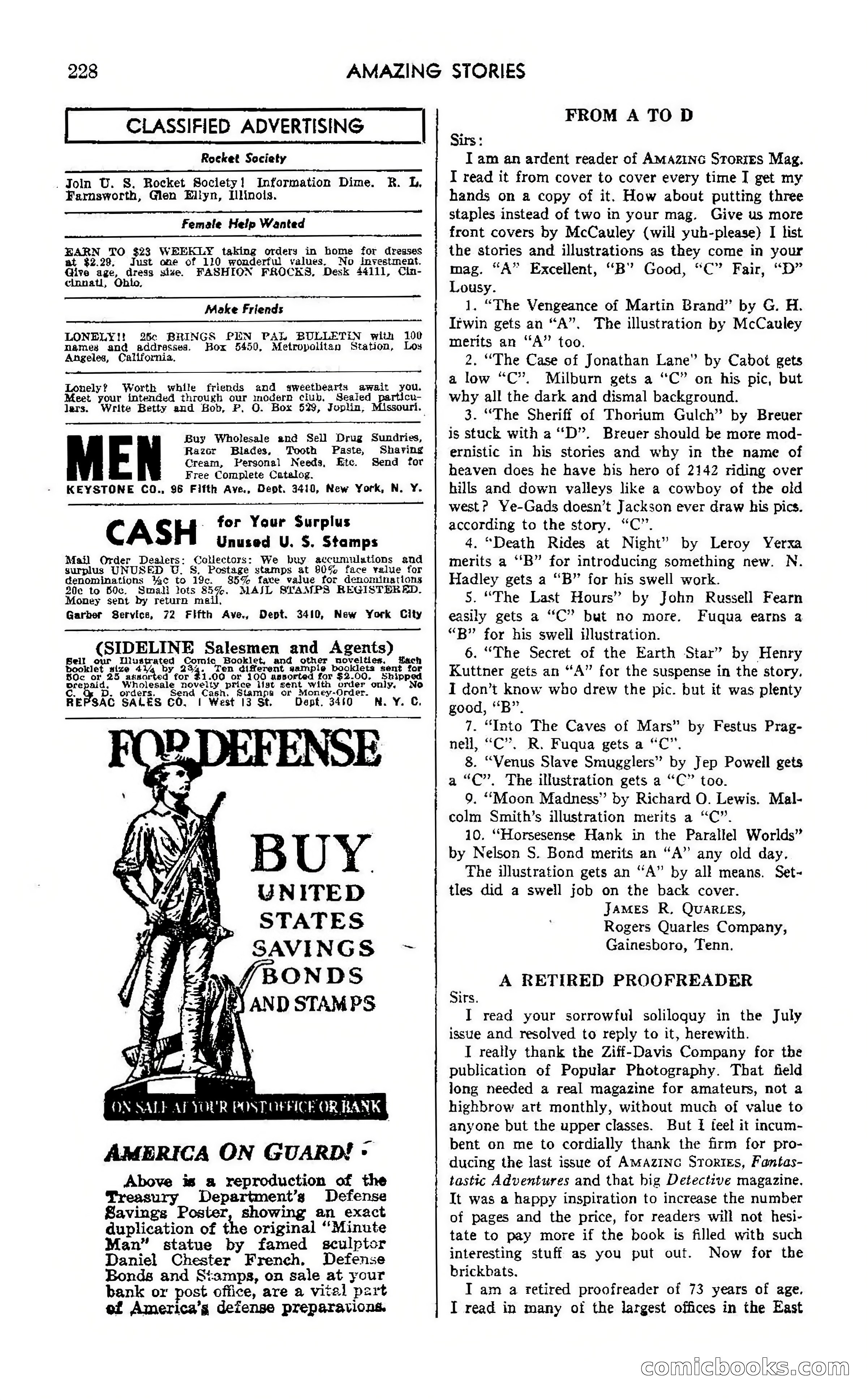 Amazing Stories, October 1942 — page 228 of 244