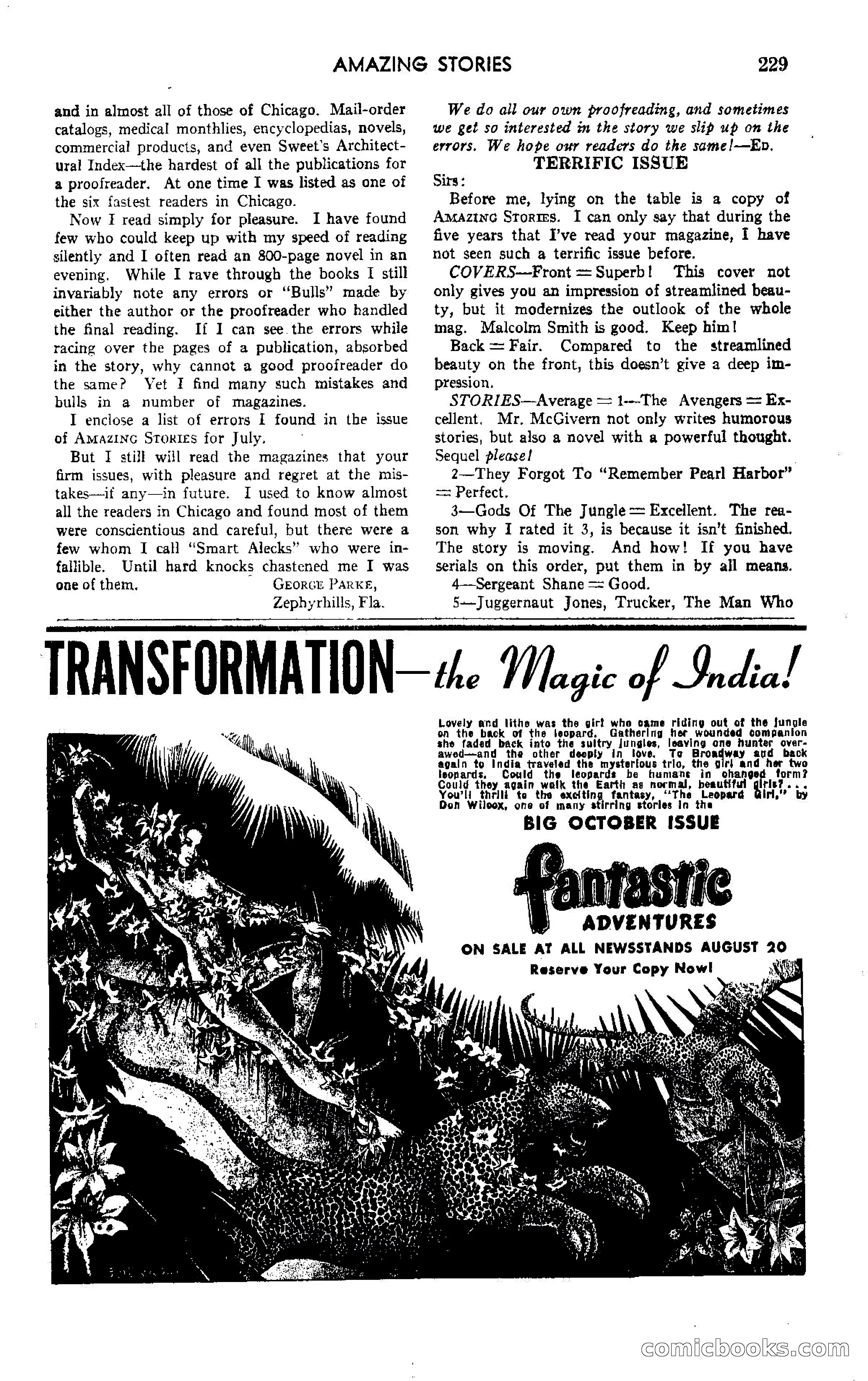 Amazing Stories, October 1942 — page 229 of 244