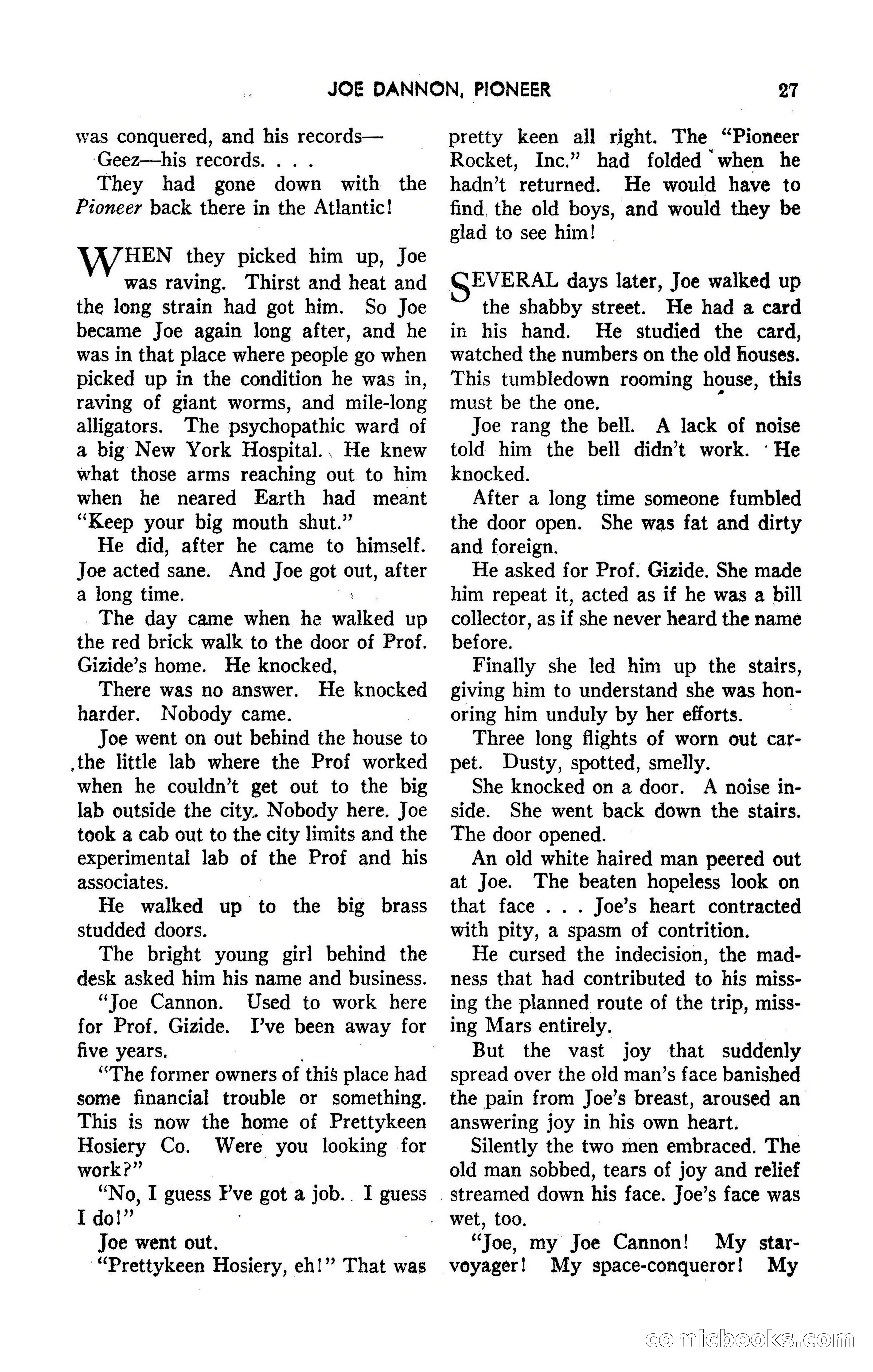 Amazing Stories, March 1947 — page 27 of 180