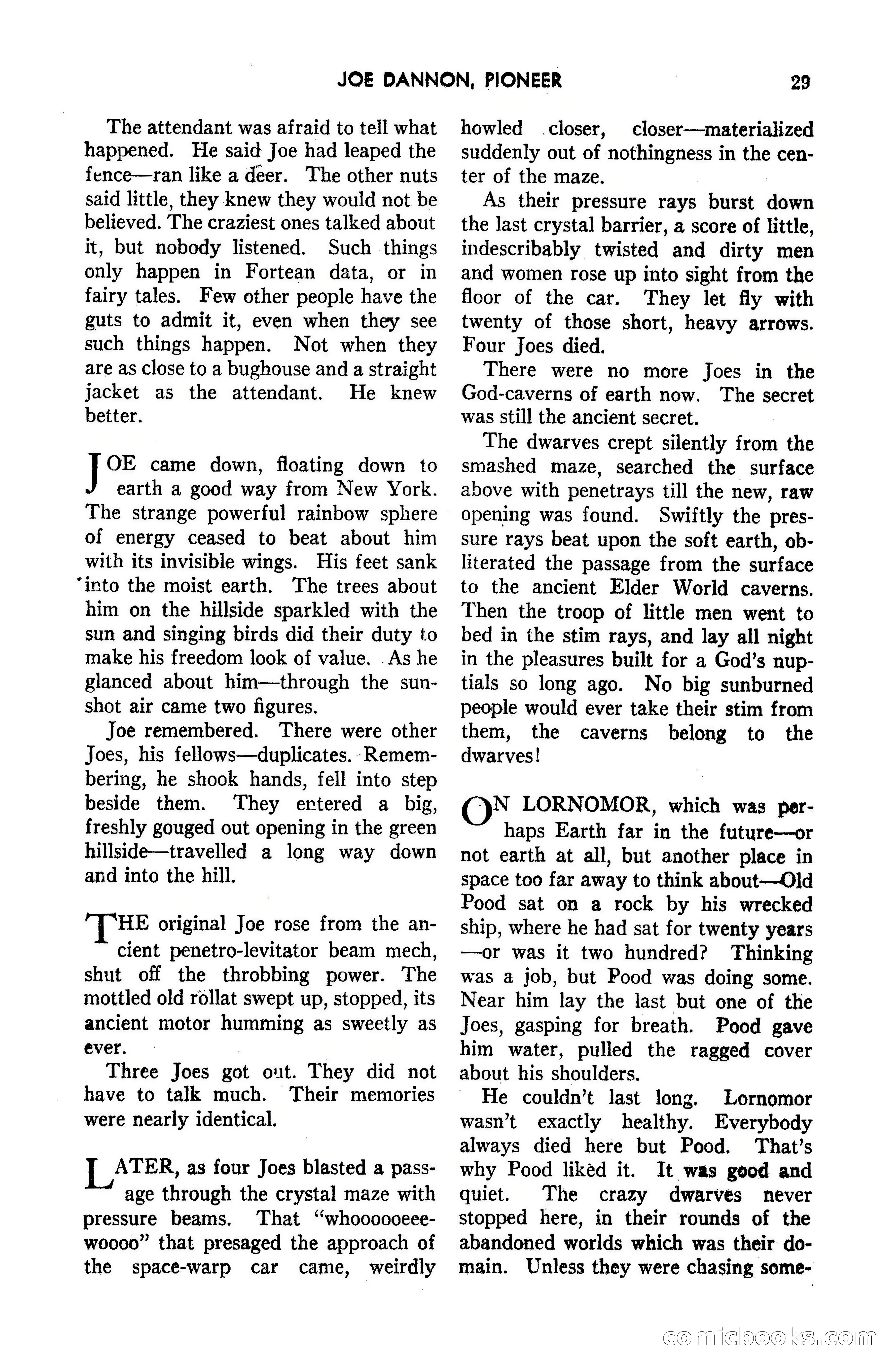 Amazing Stories, March 1947 — page 29 of 180
