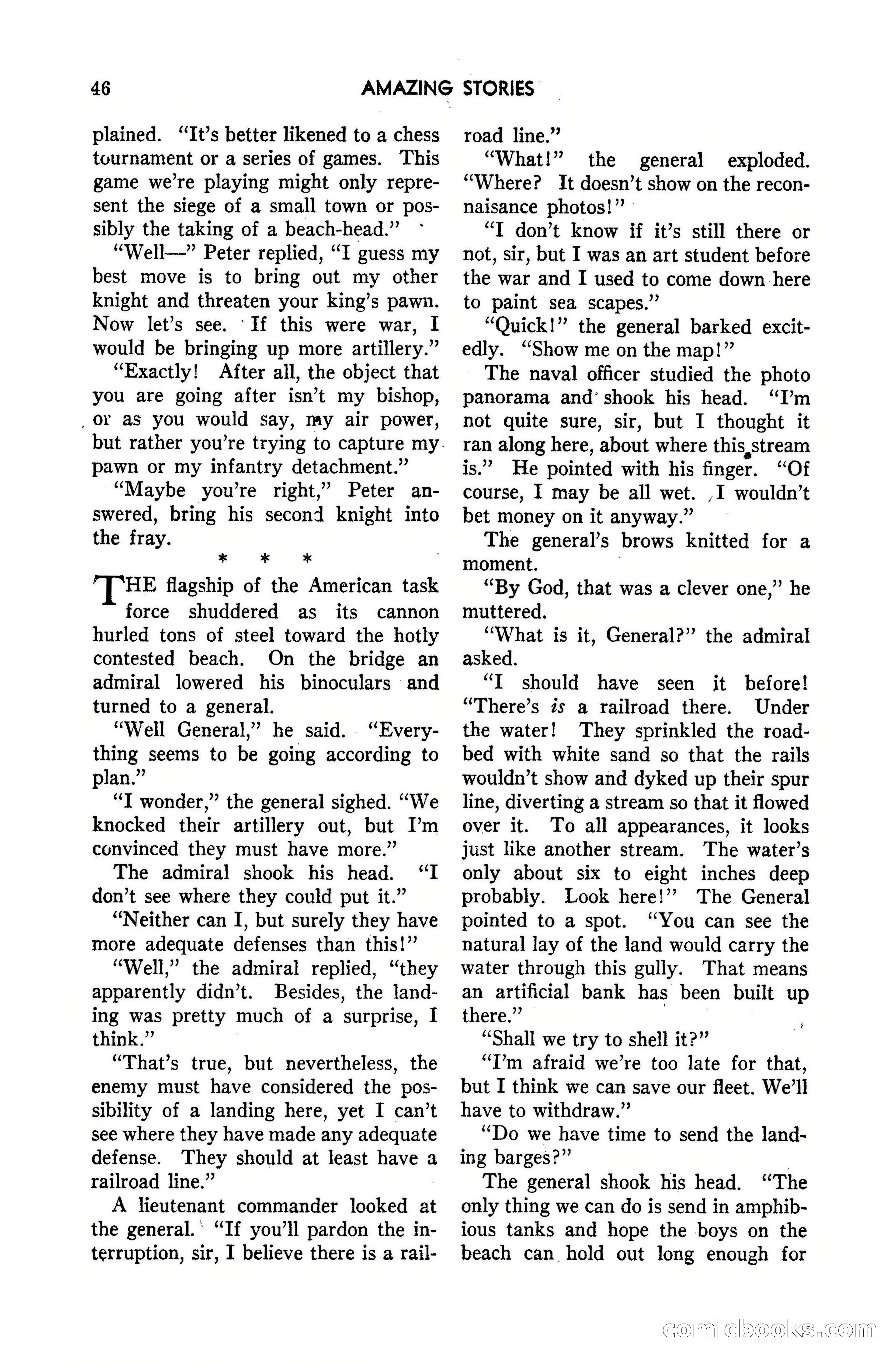 Amazing Stories, March 1947 — page 46 of 180