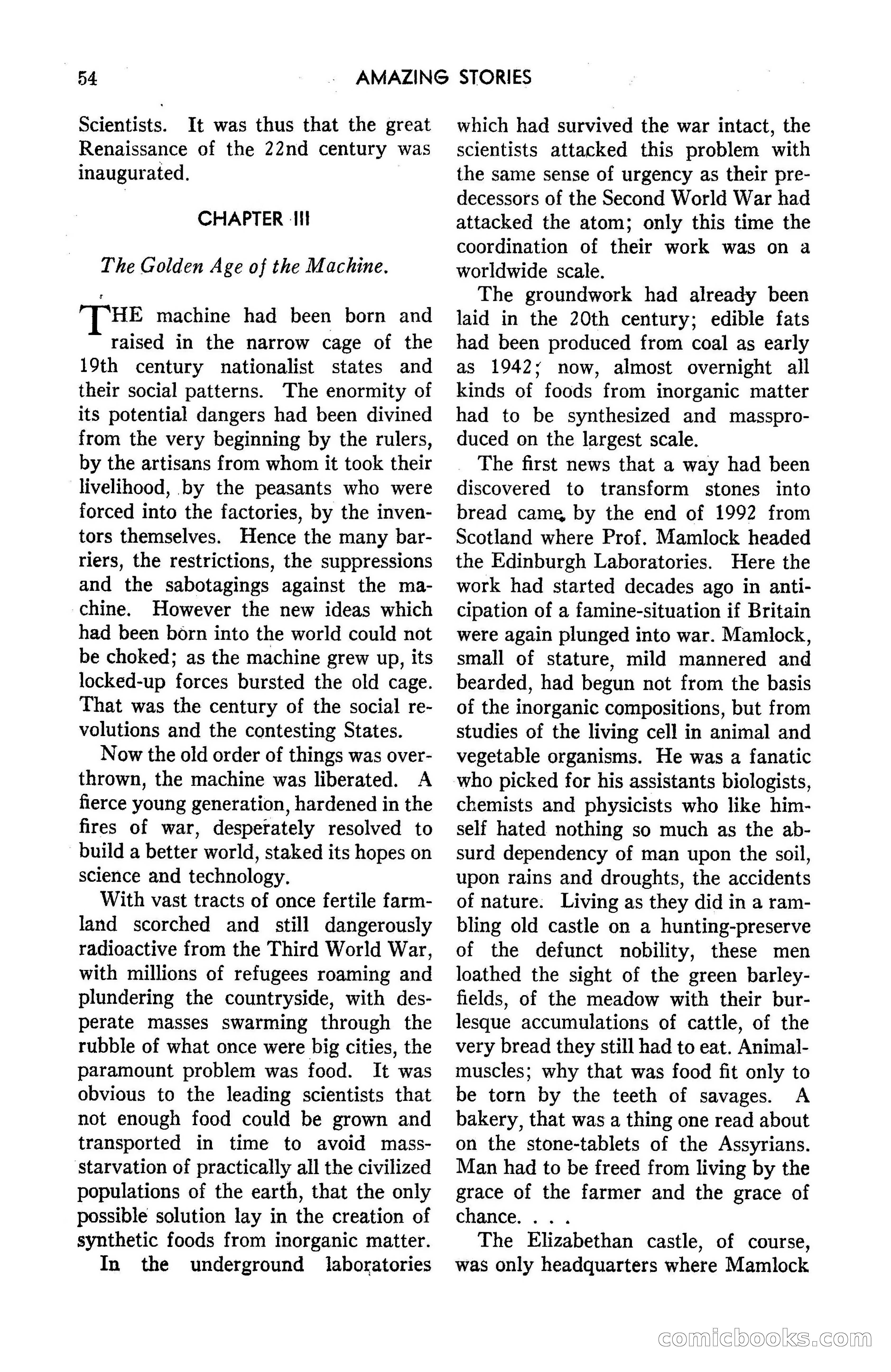 Amazing Stories, March 1947 — page 54 of 180