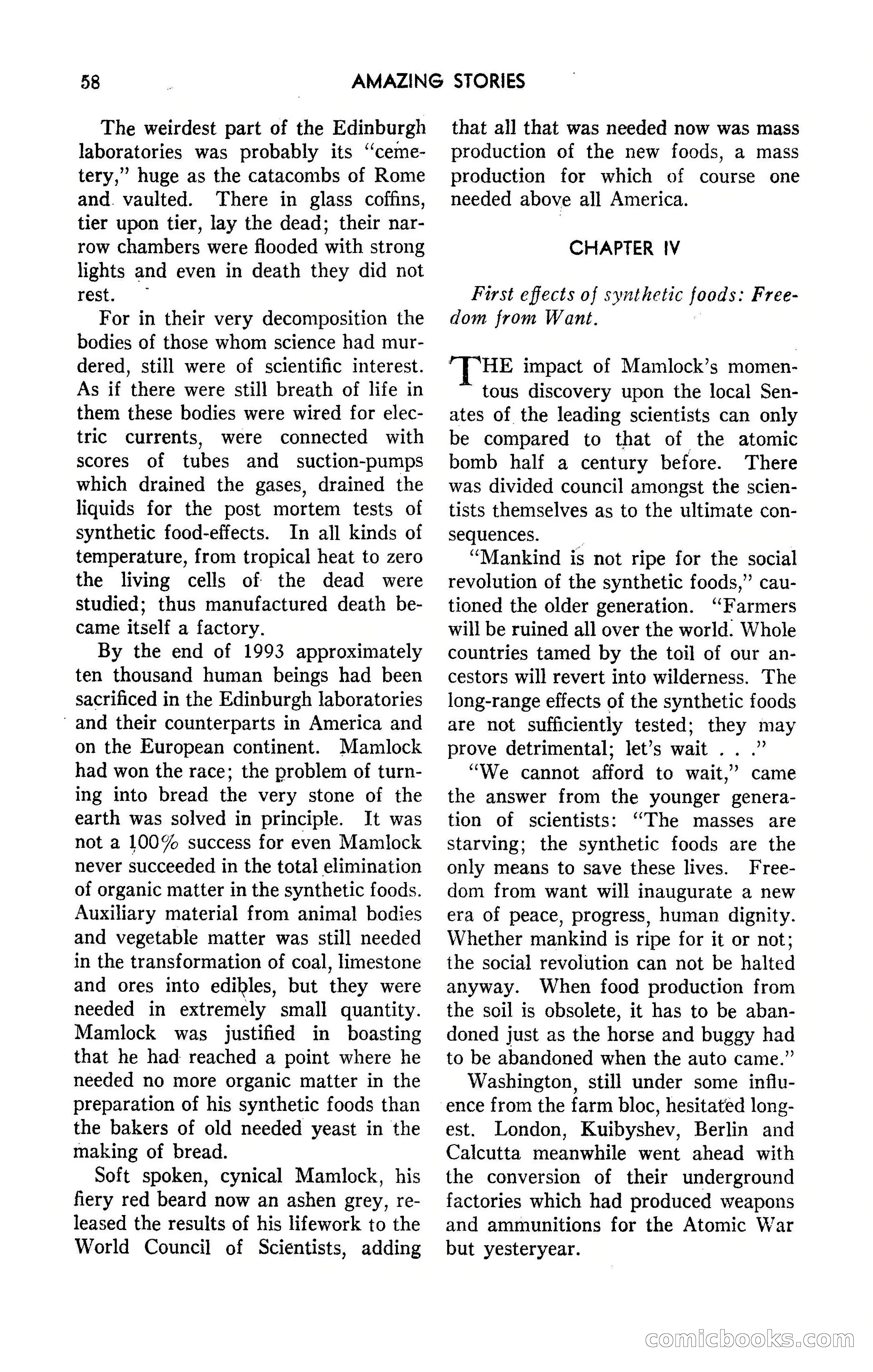 Amazing Stories, March 1947 — page 58 of 180