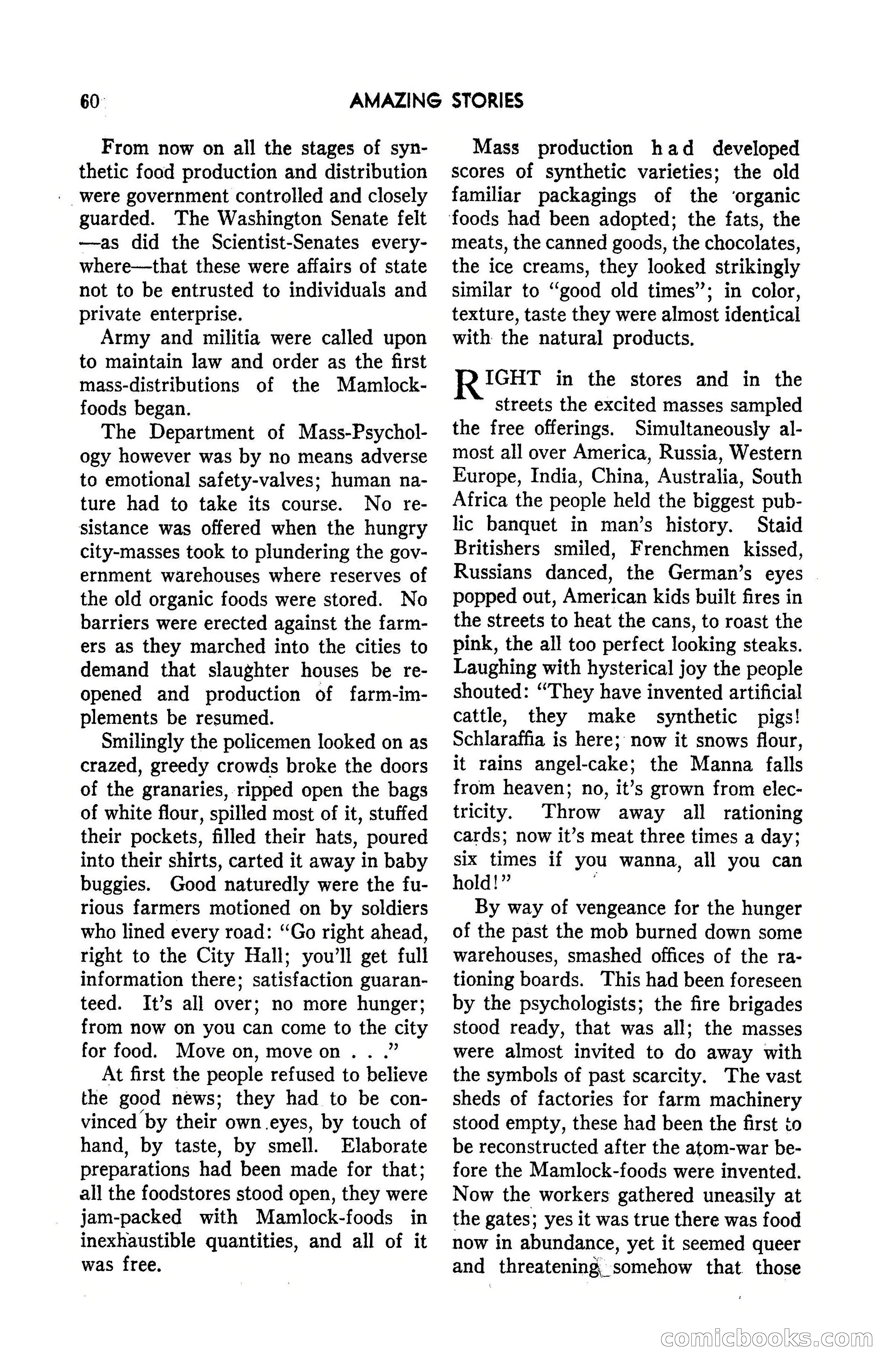 Amazing Stories, March 1947 — page 60 of 180