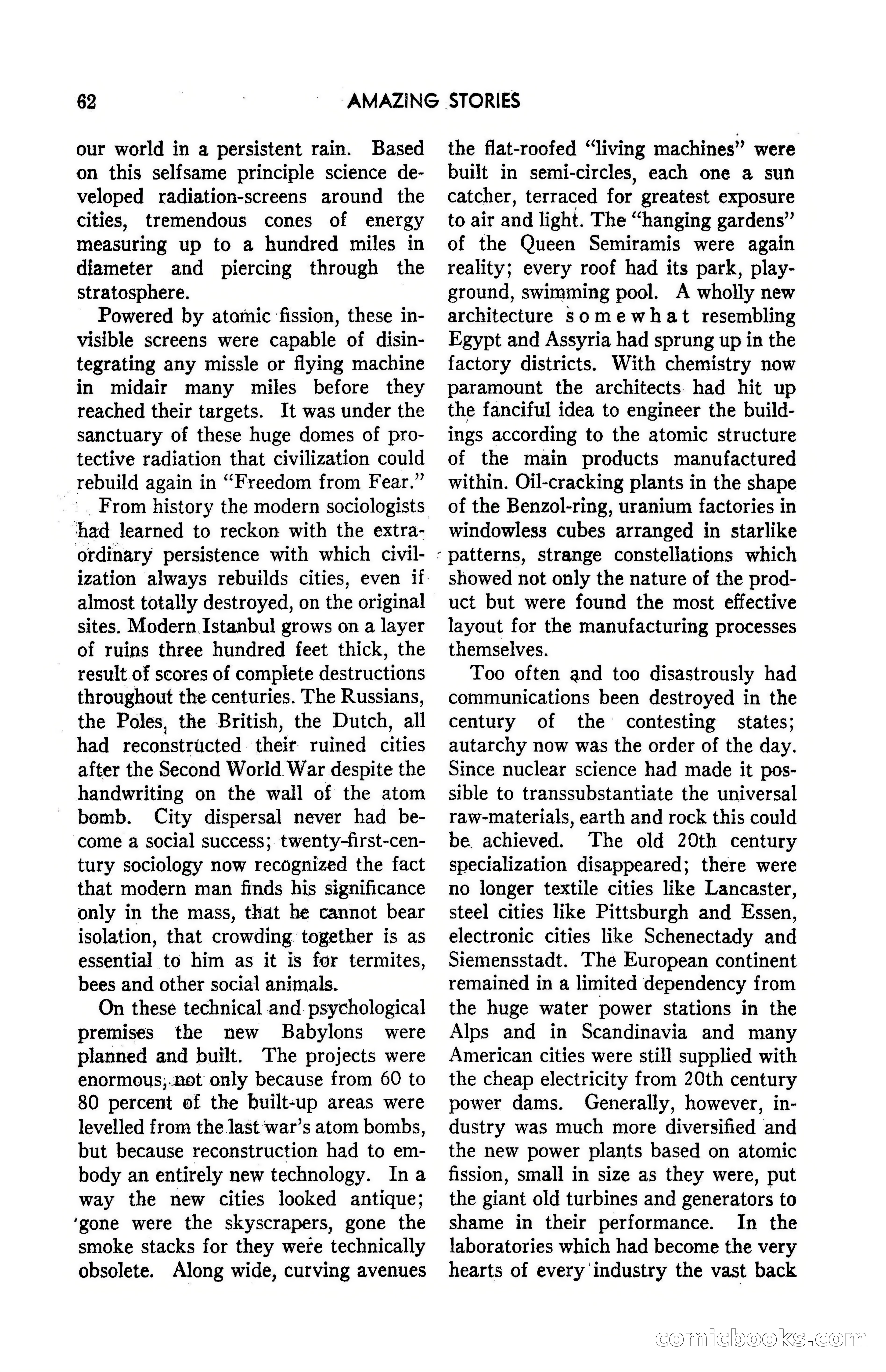 Amazing Stories, March 1947 — page 62 of 180