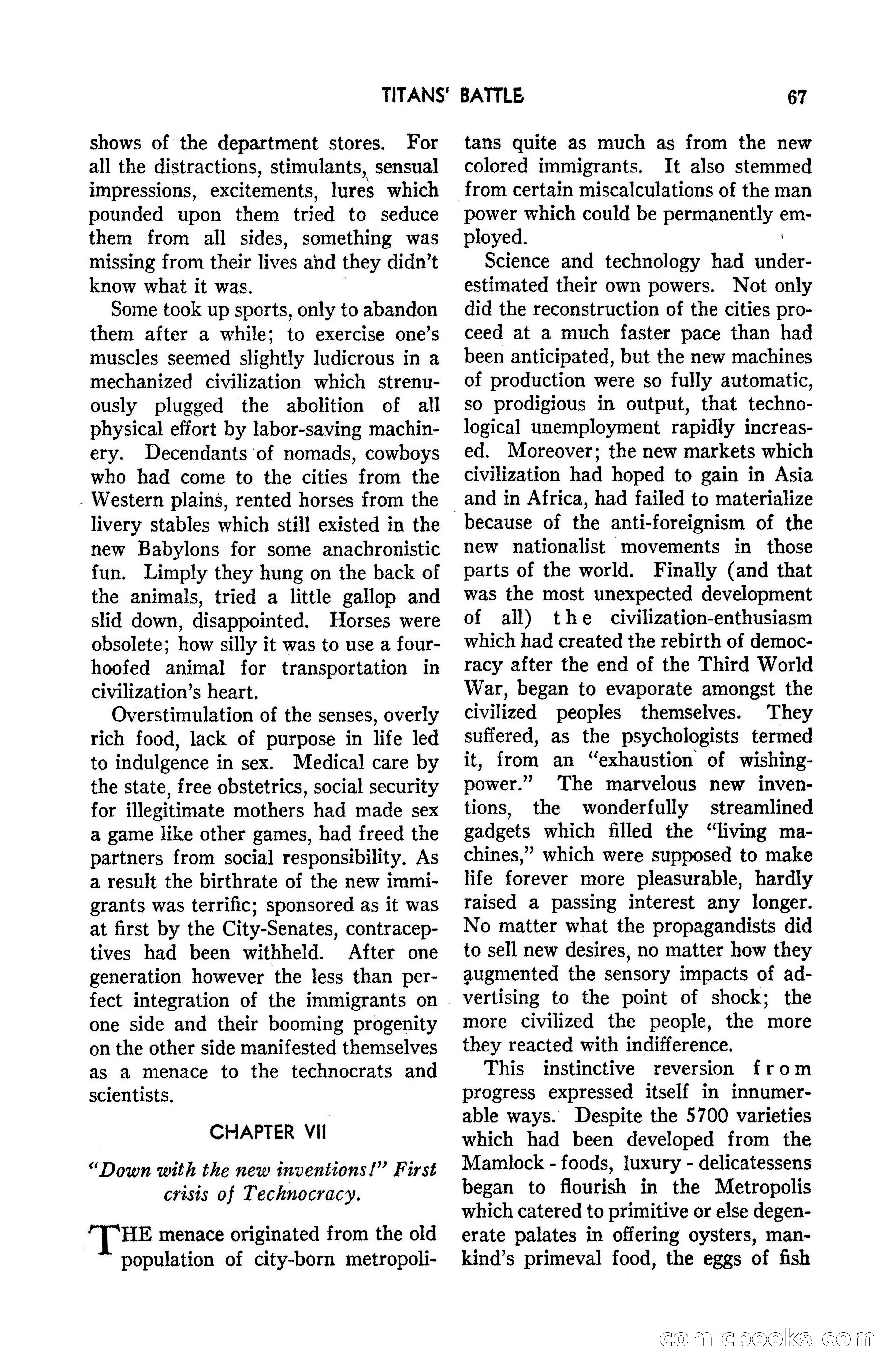 Amazing Stories, March 1947 — page 67 of 180