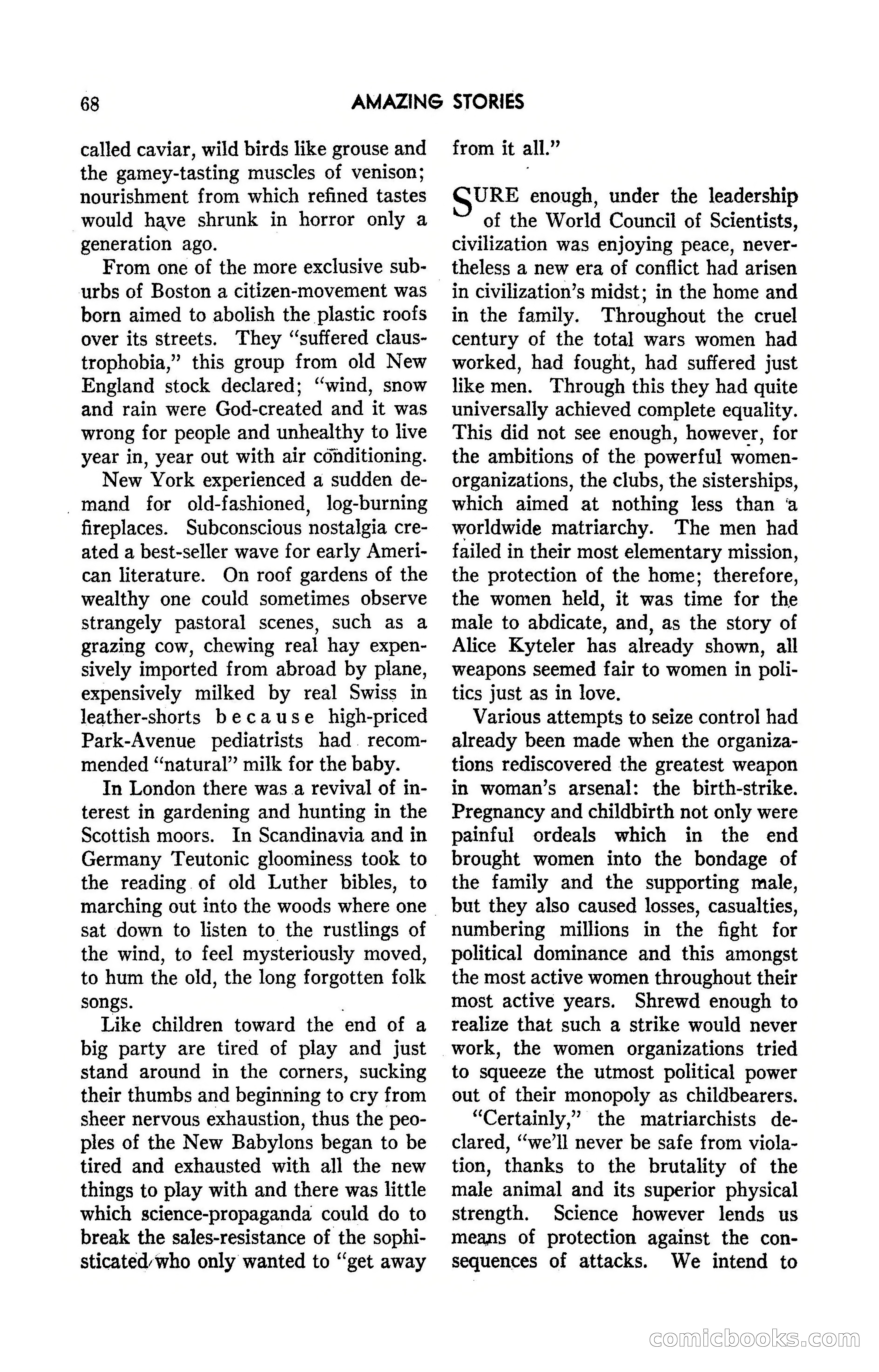 Amazing Stories, March 1947 — page 68 of 180