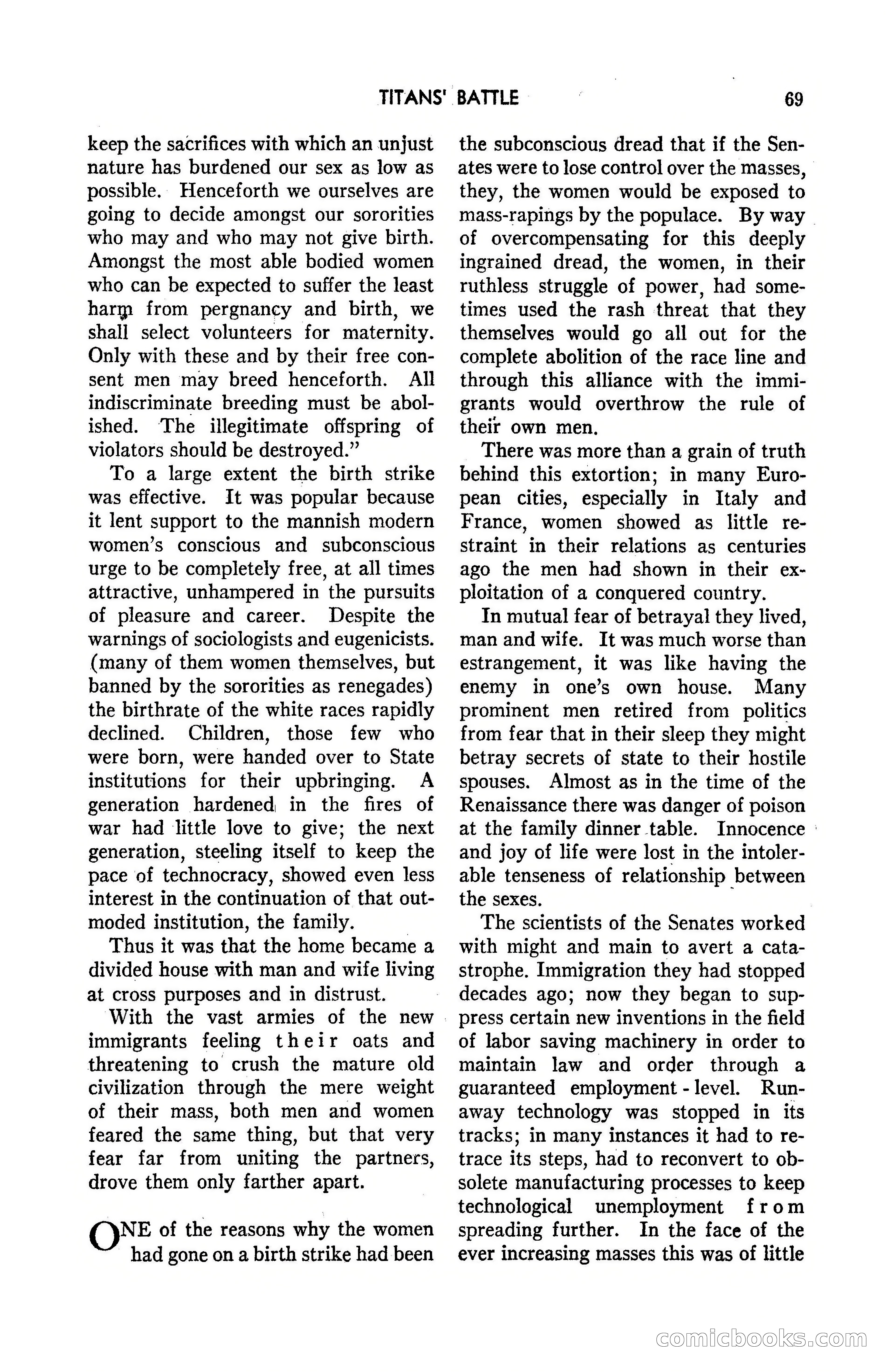Amazing Stories, March 1947 — page 69 of 180