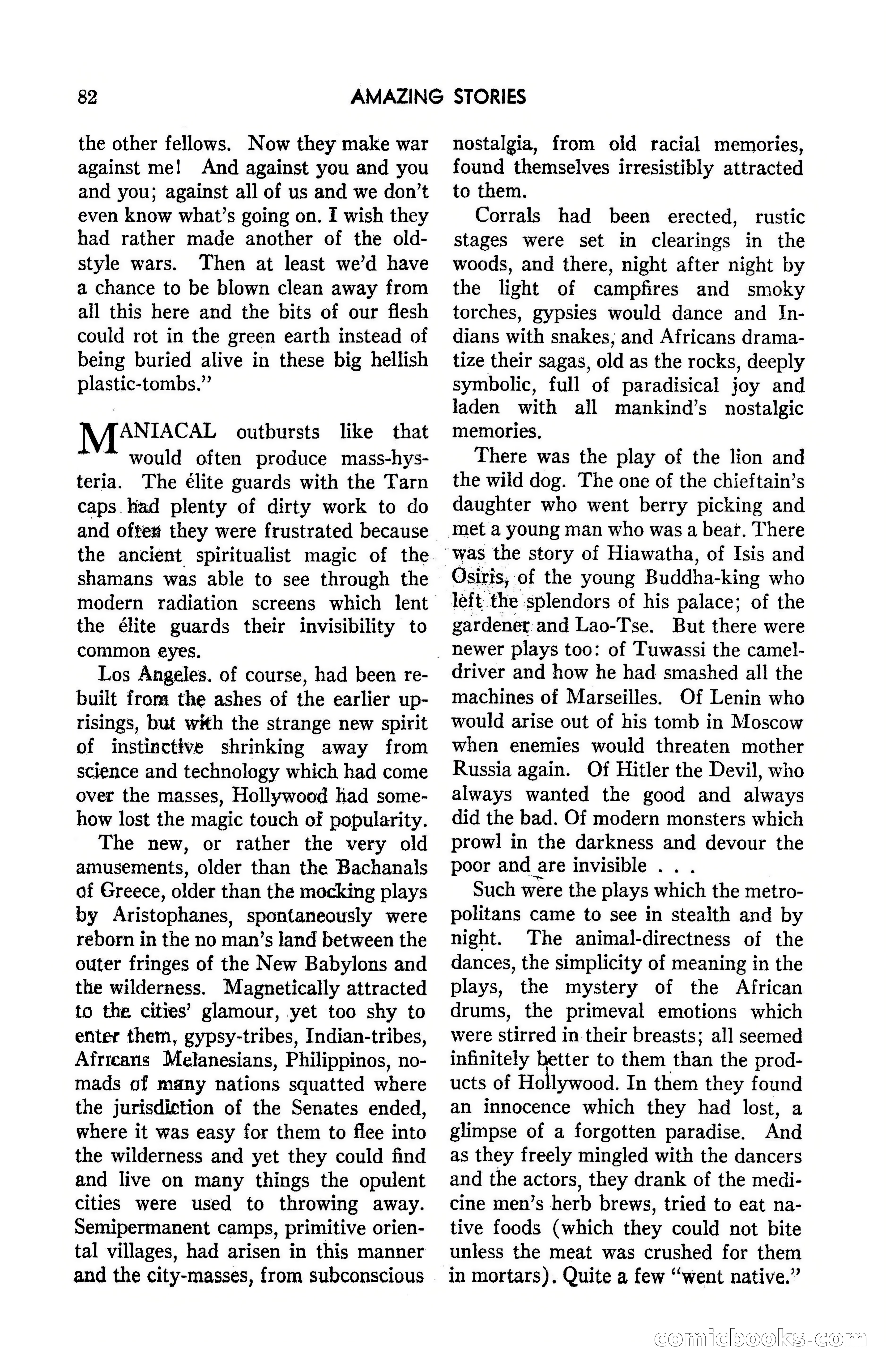 Amazing Stories, March 1947 — page 82 of 180