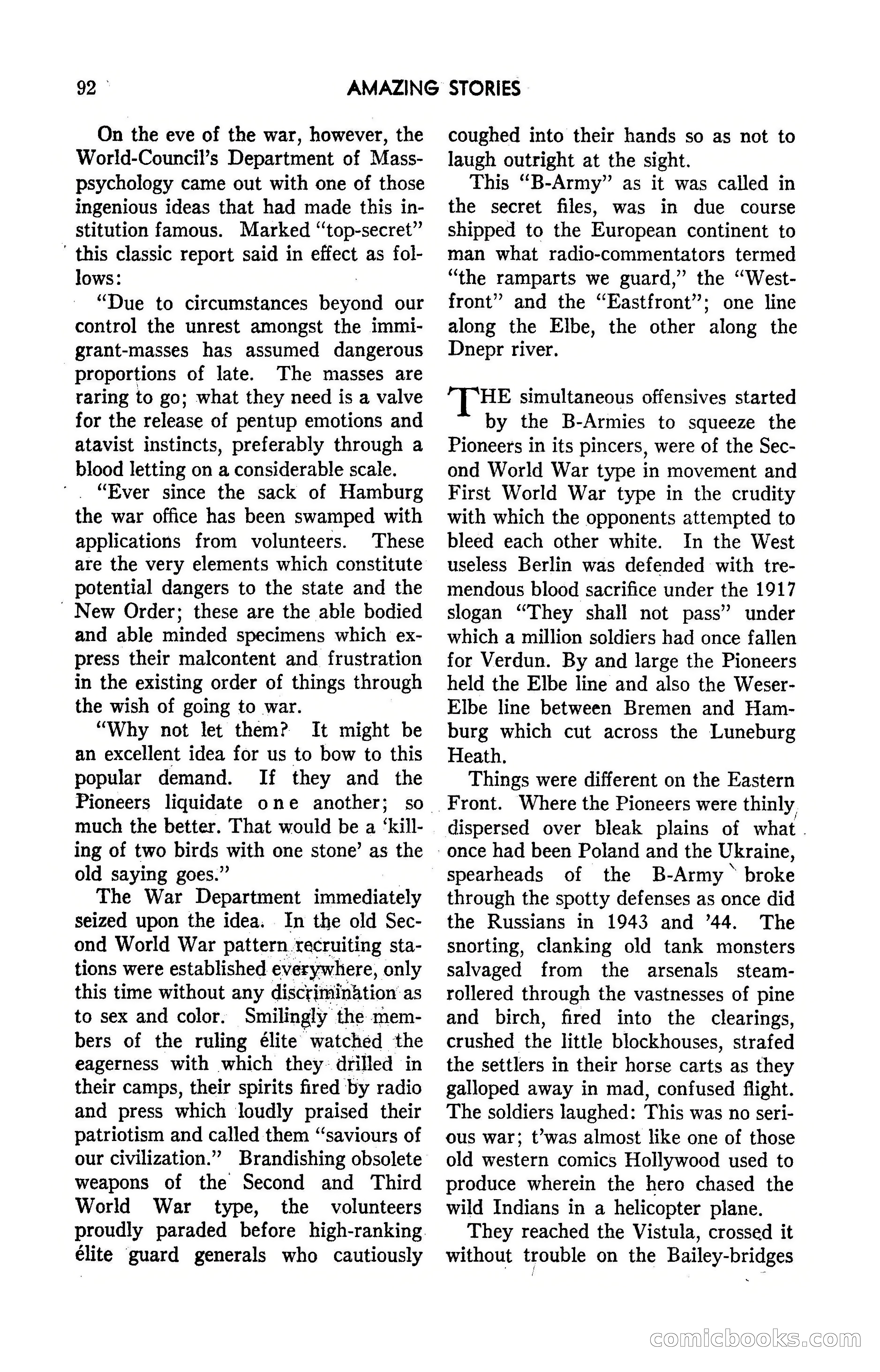Amazing Stories, March 1947 — page 92 of 180