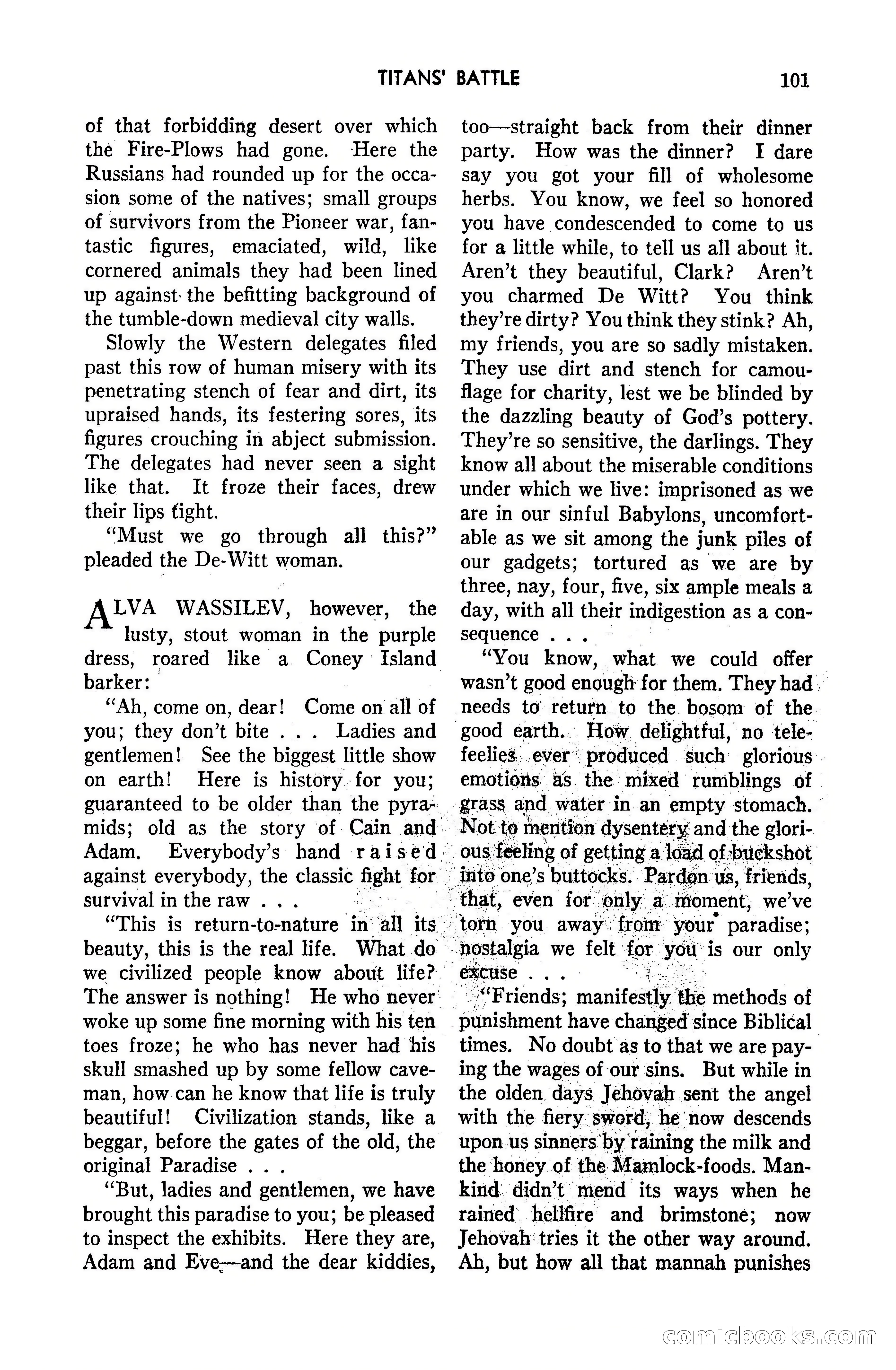 Amazing Stories, March 1947 — page 101 of 180