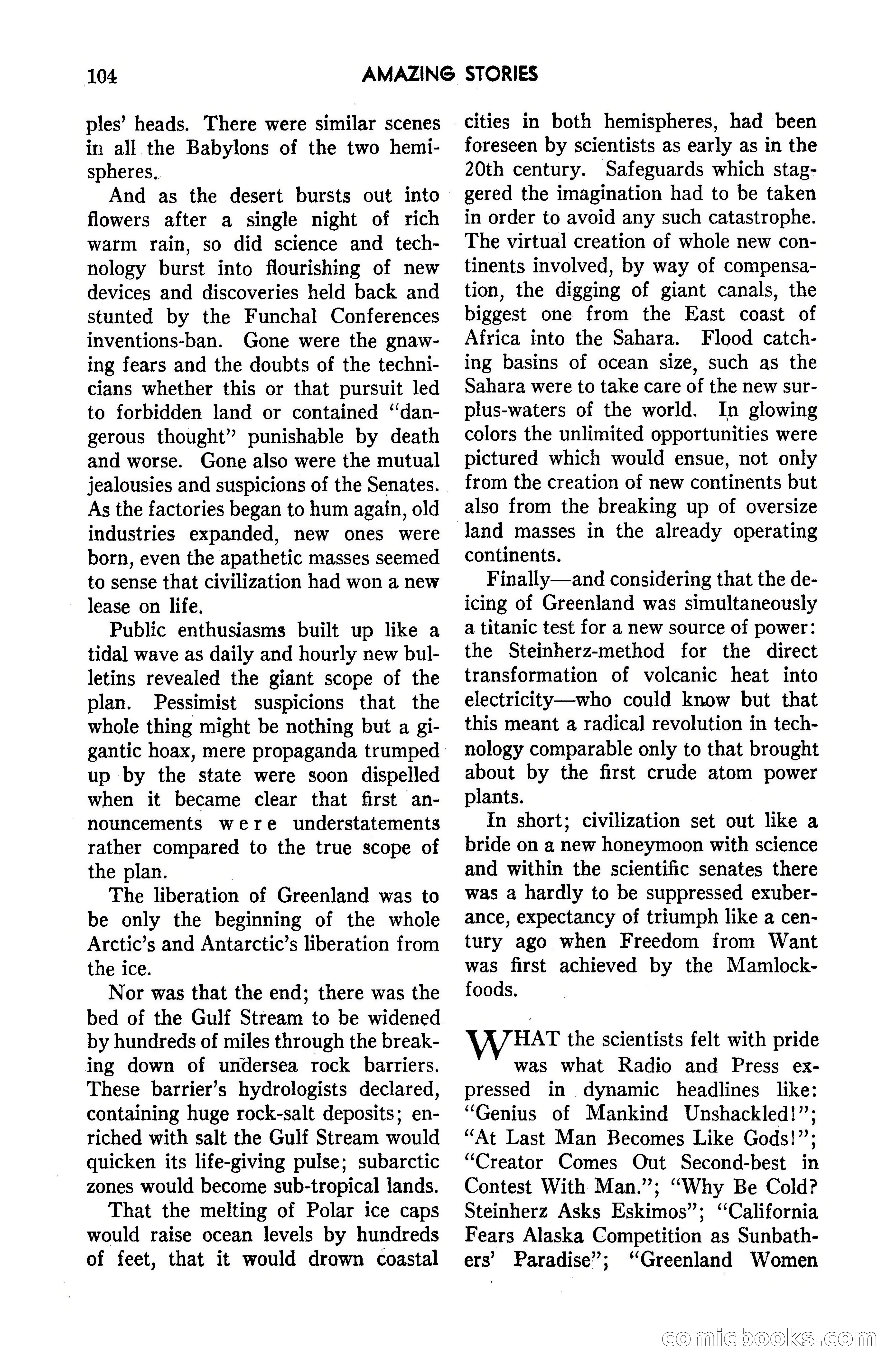 Amazing Stories, March 1947 — page 104 of 180