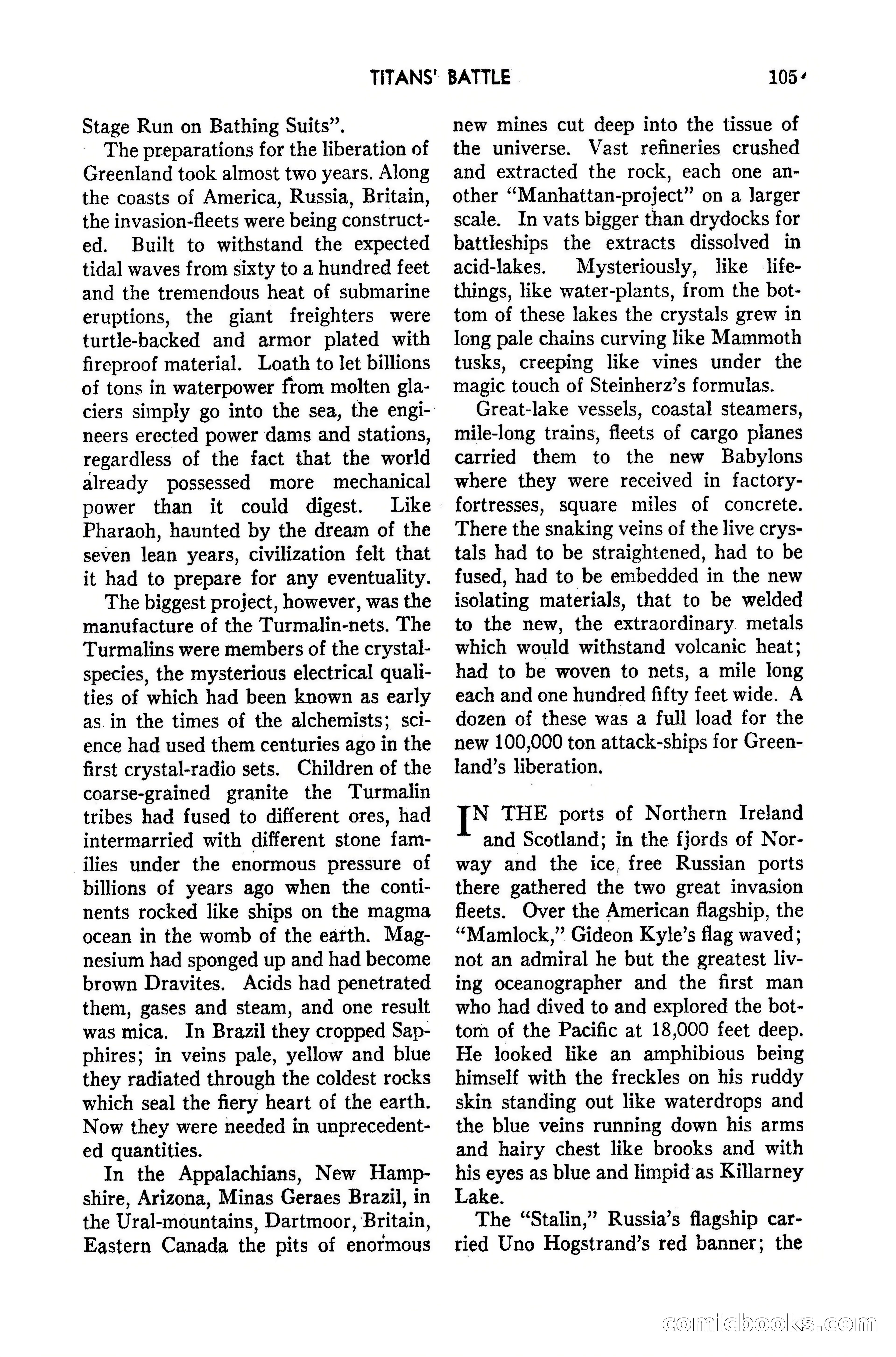 Amazing Stories, March 1947 — page 105 of 180