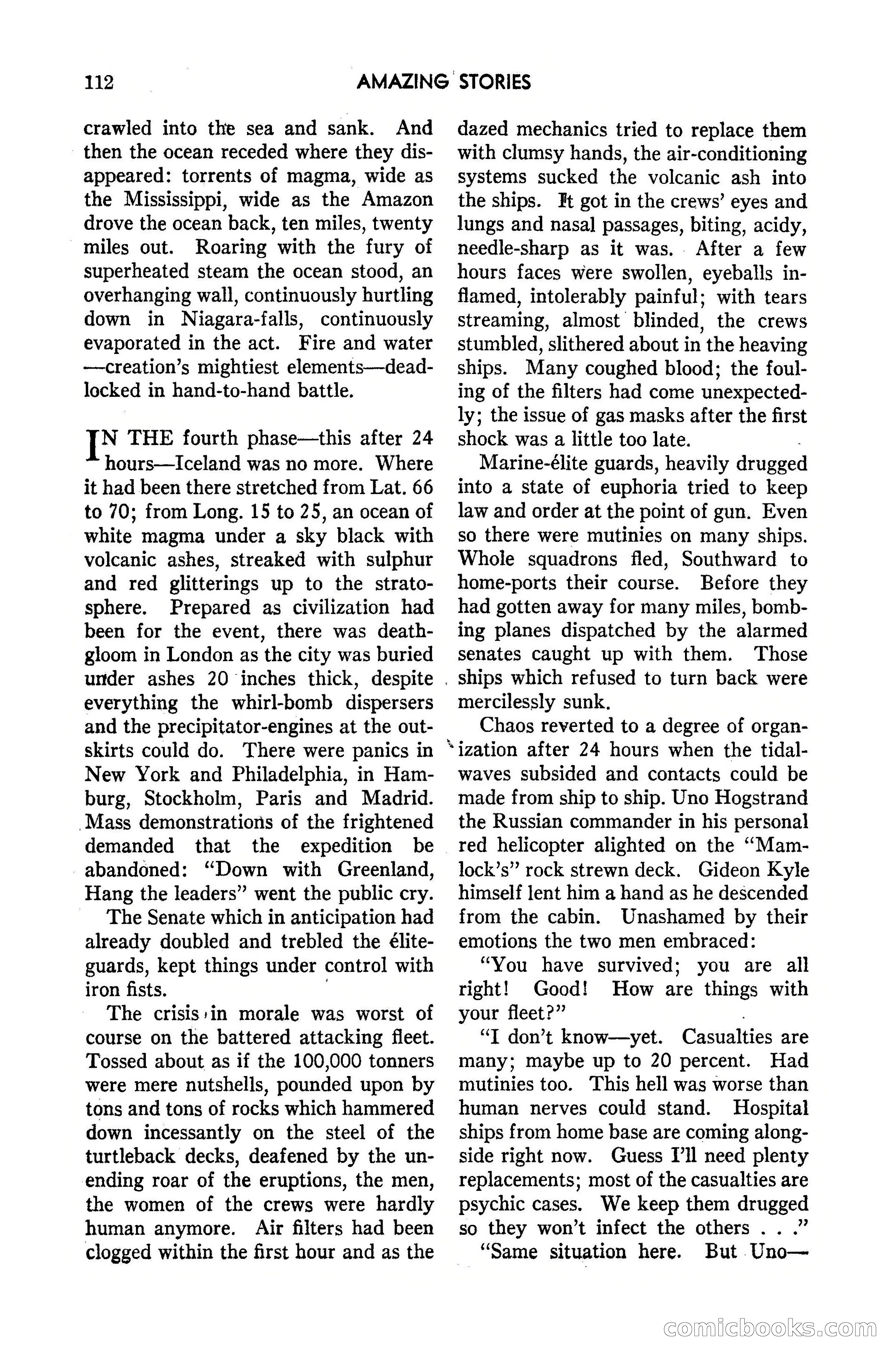 Amazing Stories, March 1947 — page 112 of 180