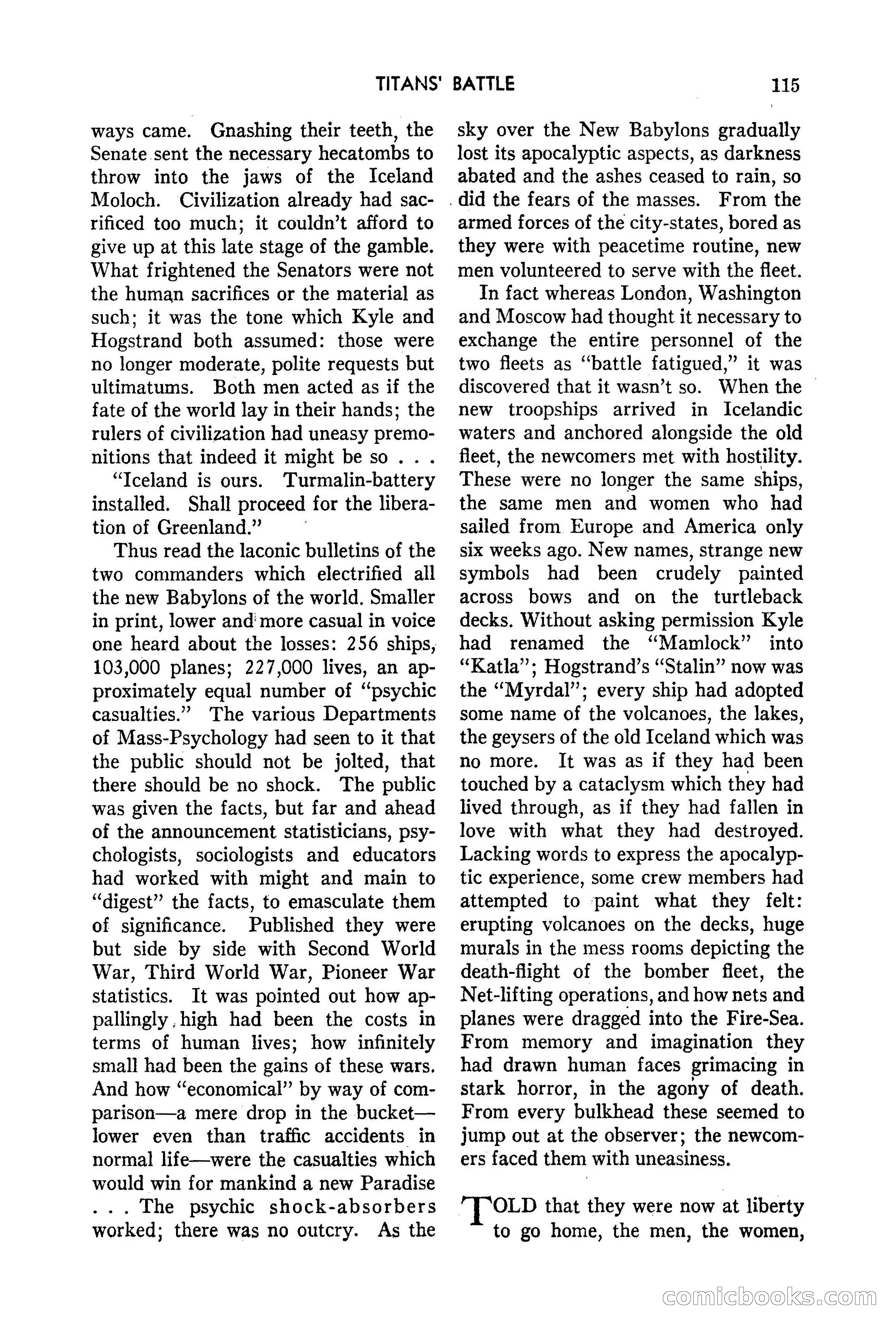 Amazing Stories, March 1947 — page 115 of 180