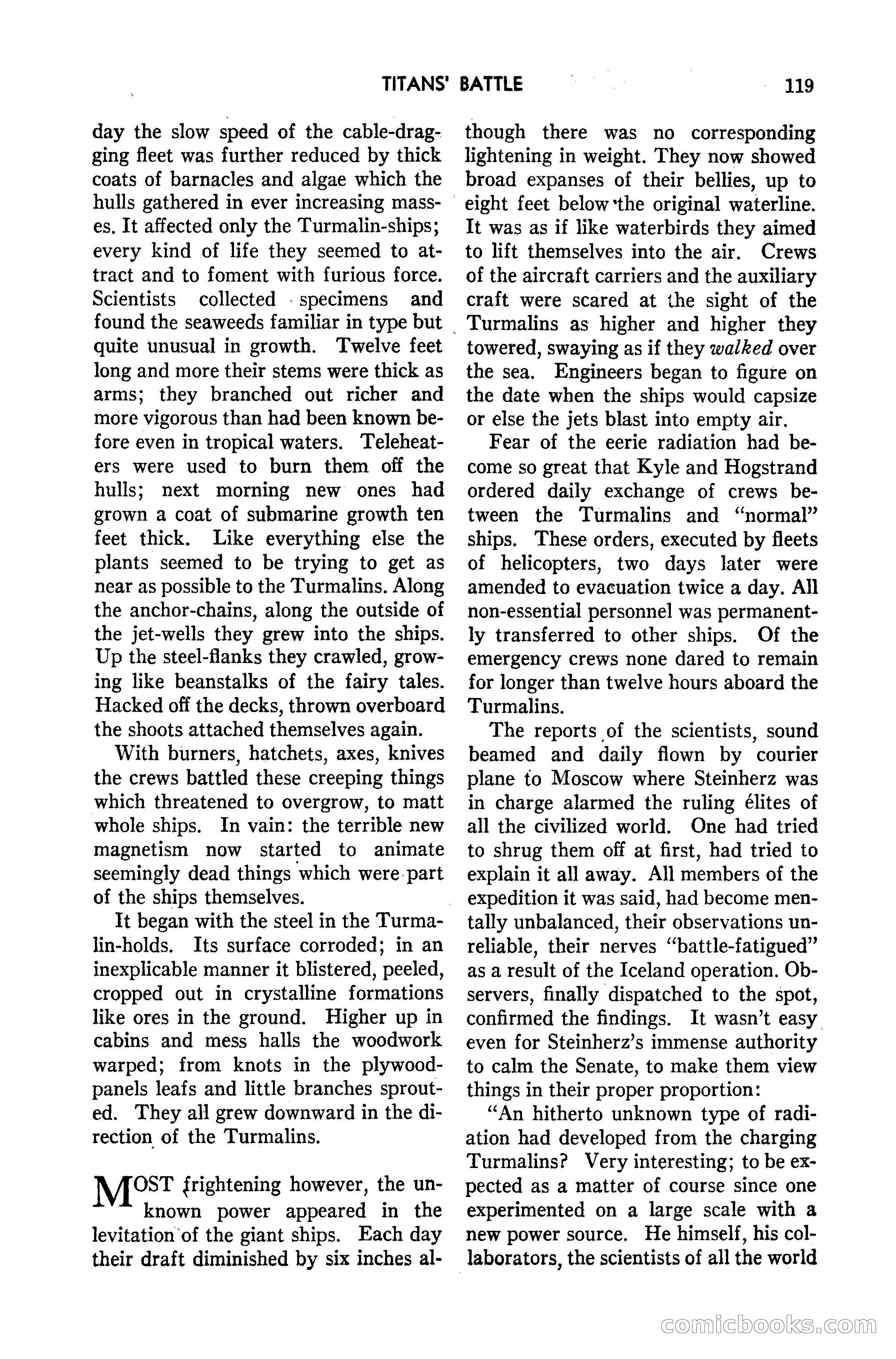 Amazing Stories, March 1947 — page 119 of 180
