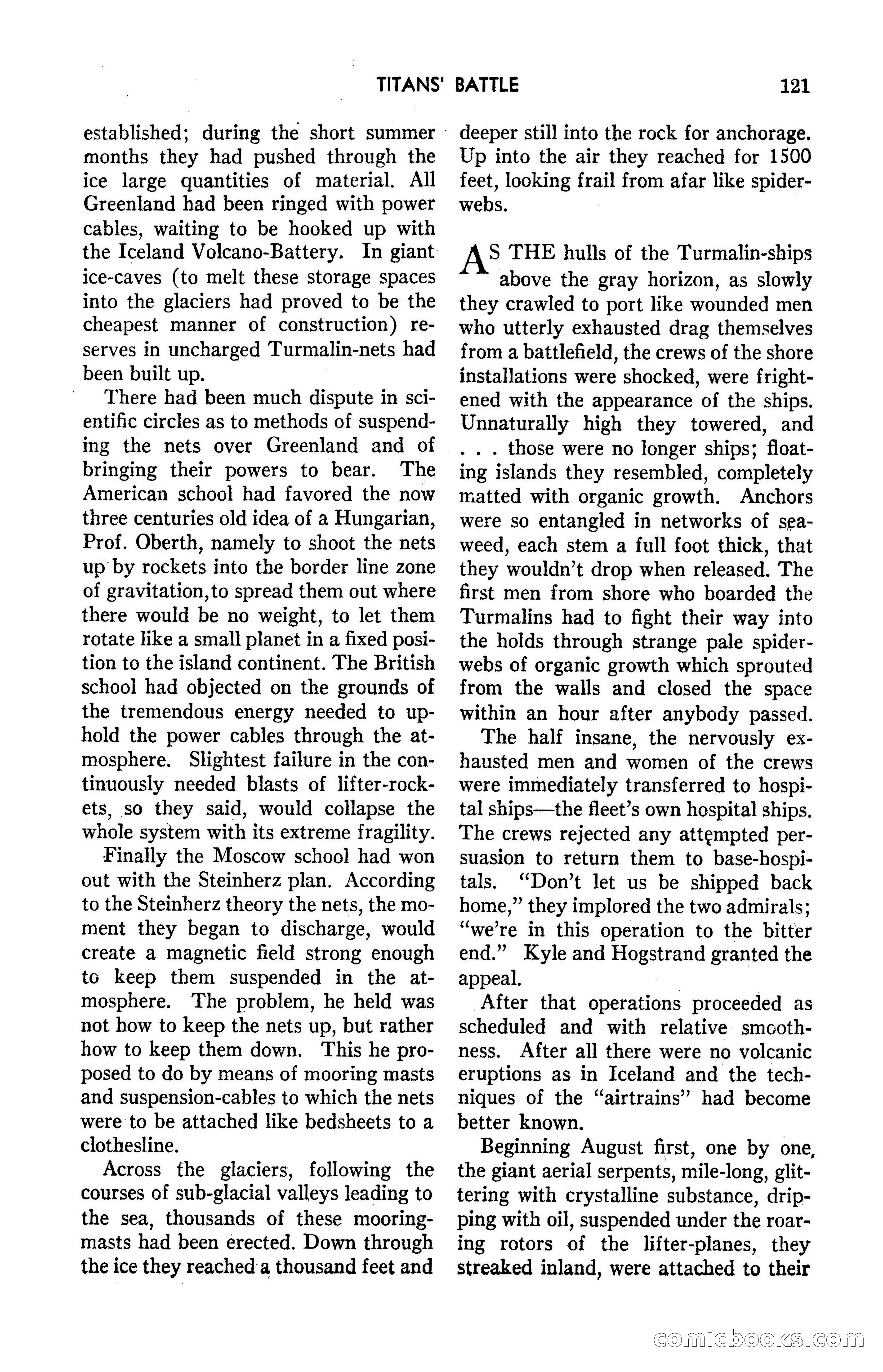 Amazing Stories, March 1947 — page 121 of 180
