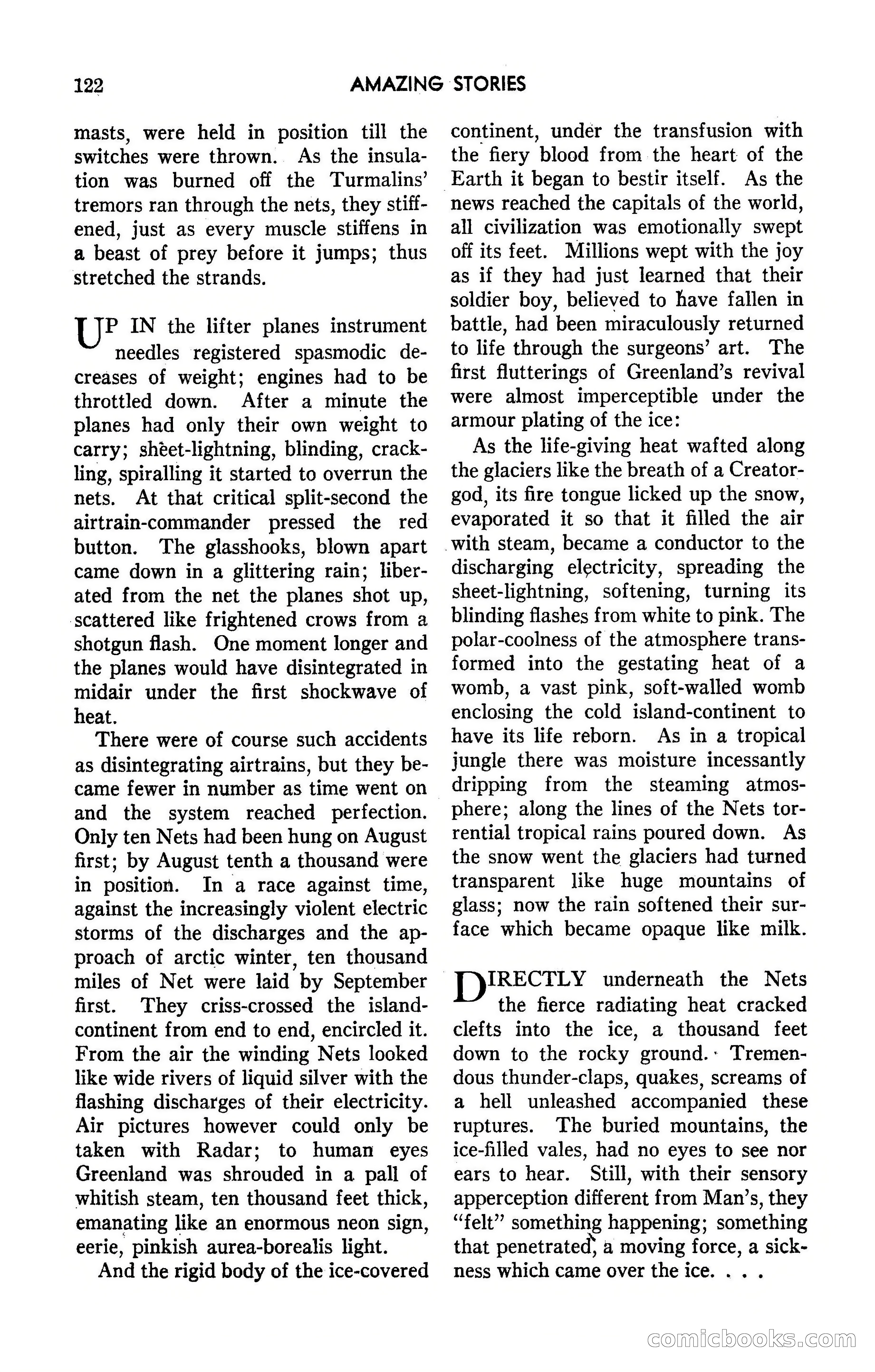Amazing Stories, March 1947 — page 122 of 180