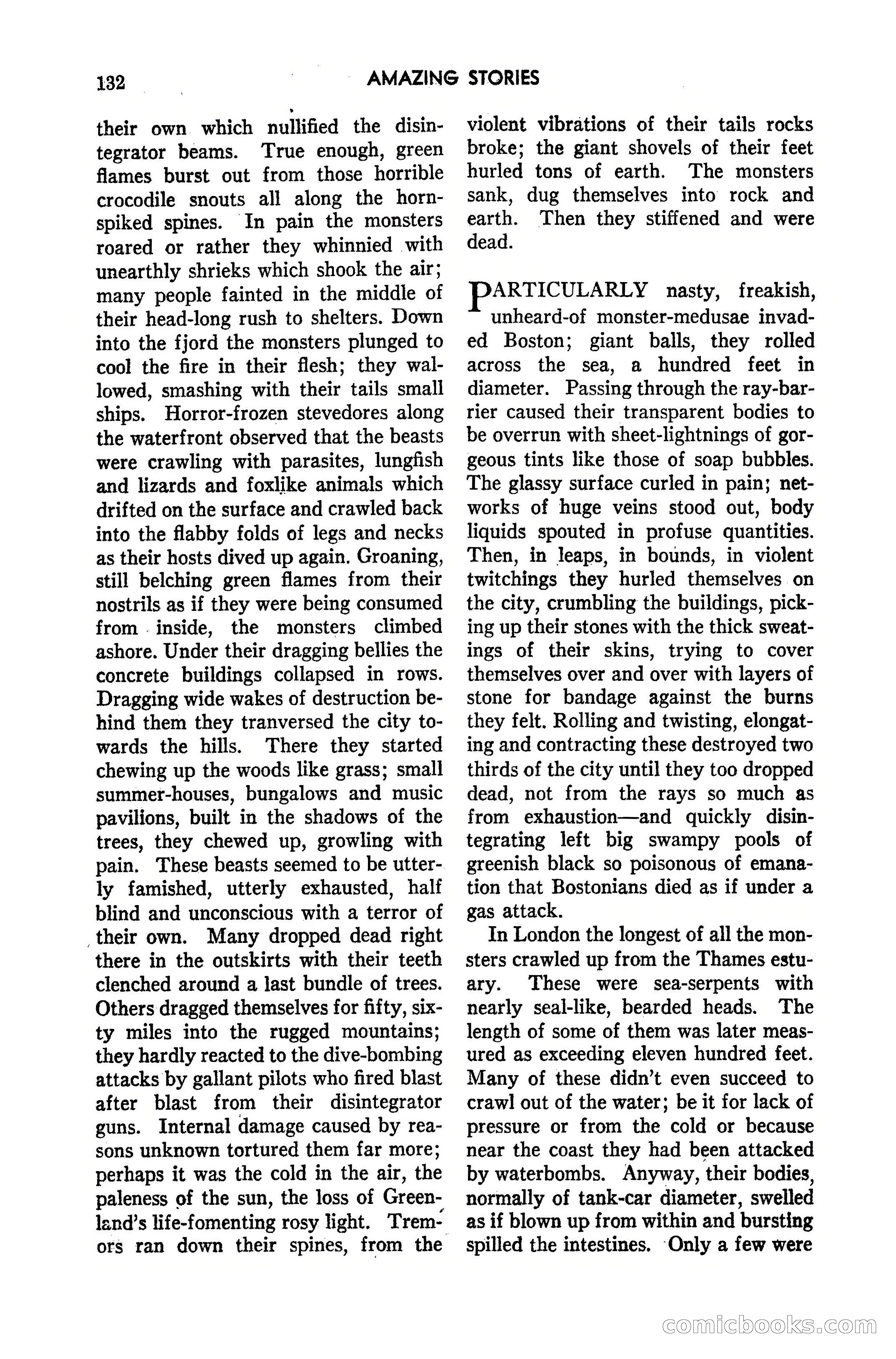 Amazing Stories, March 1947 — page 132 of 180
