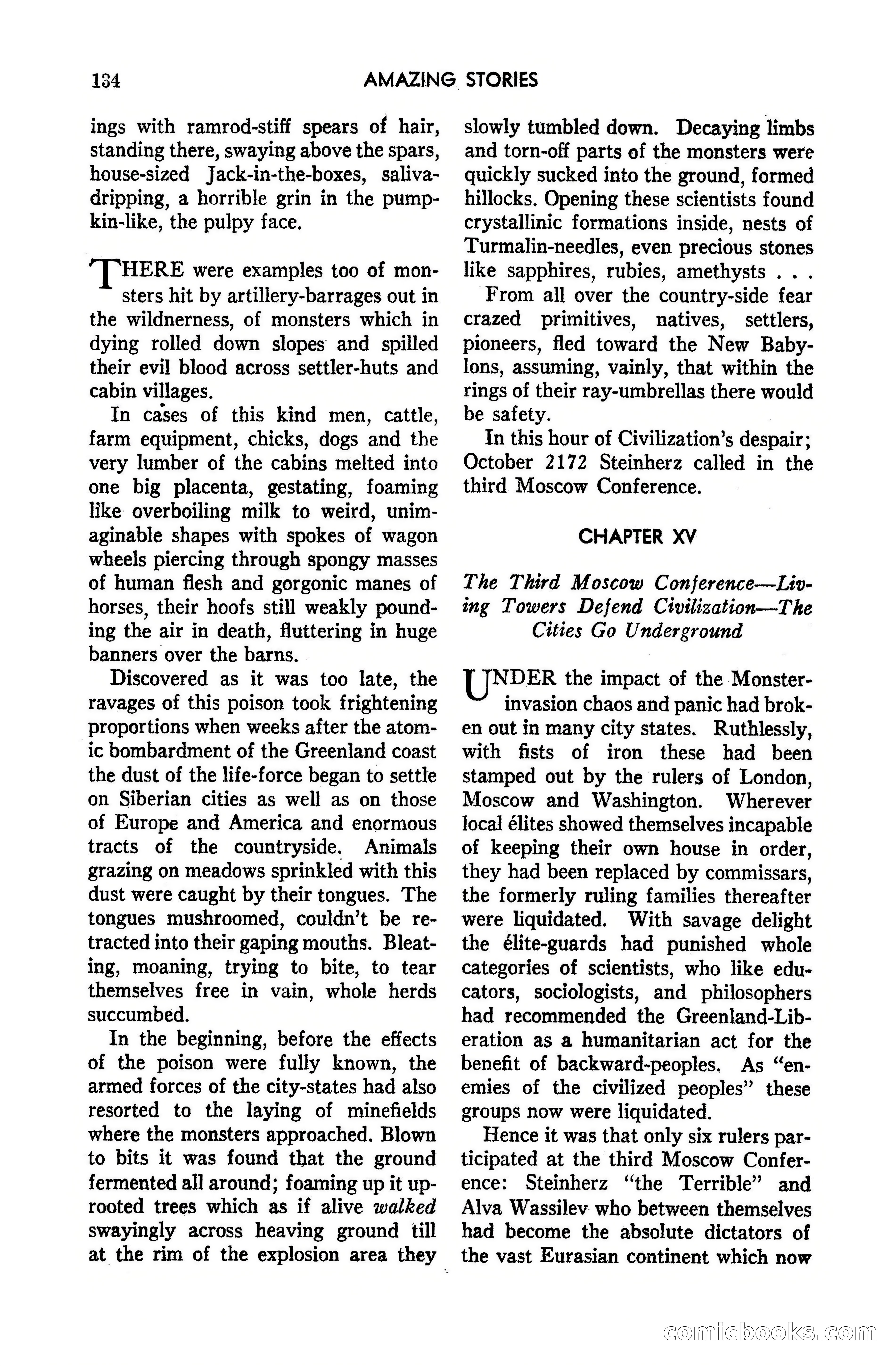 Amazing Stories, March 1947 — page 134 of 180