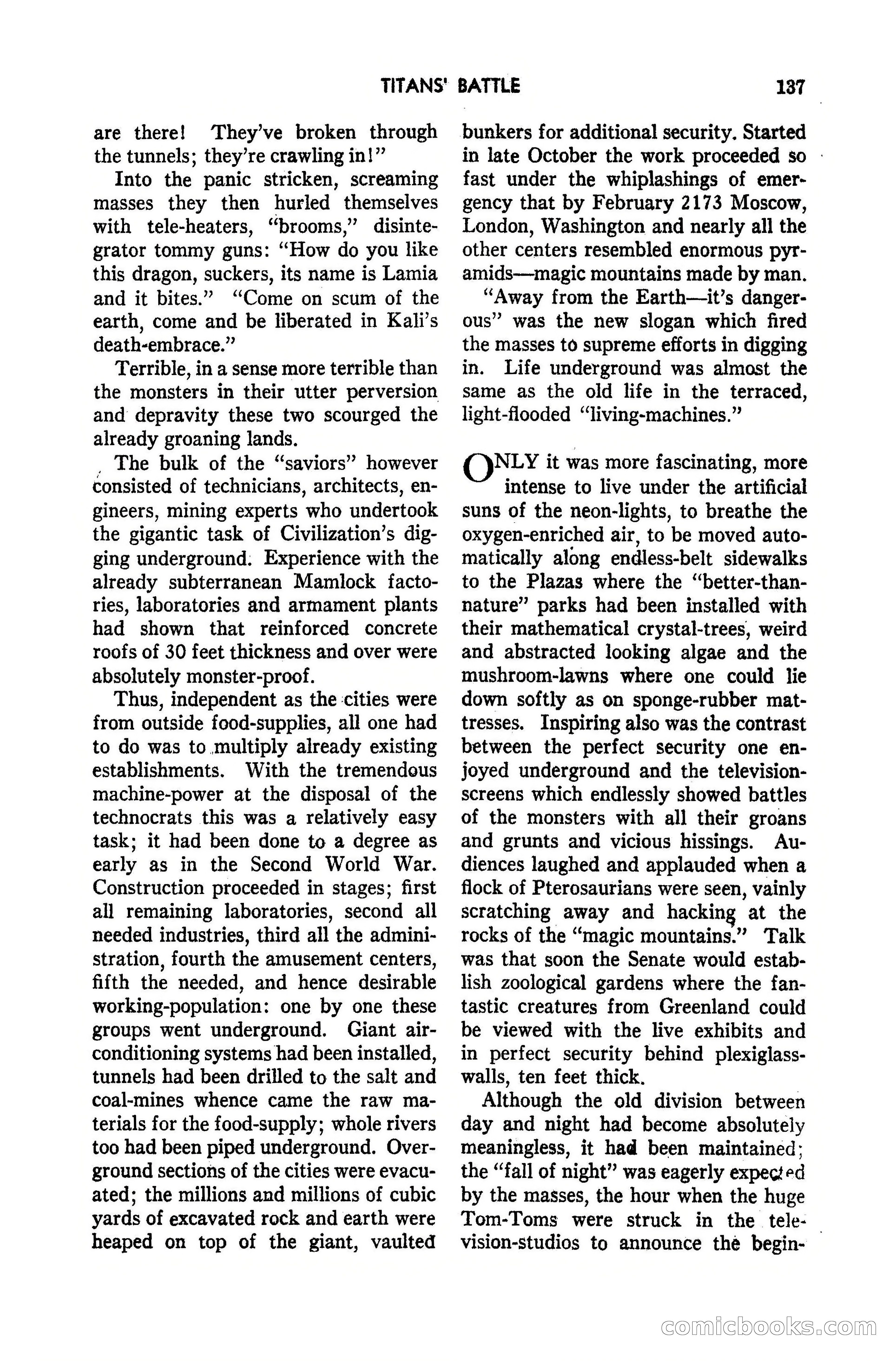 Amazing Stories, March 1947 — page 137 of 180