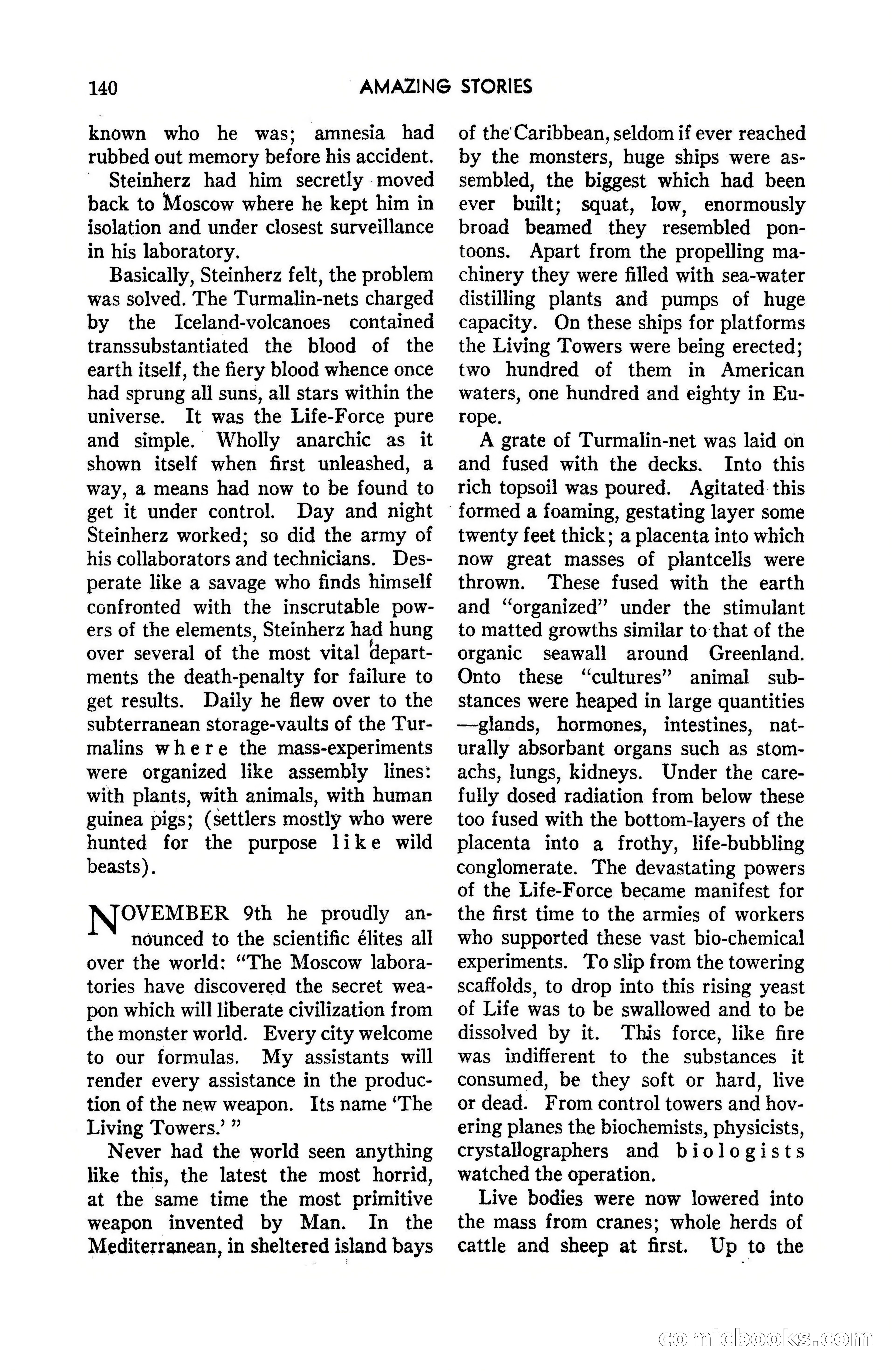 Amazing Stories, March 1947 — page 140 of 180