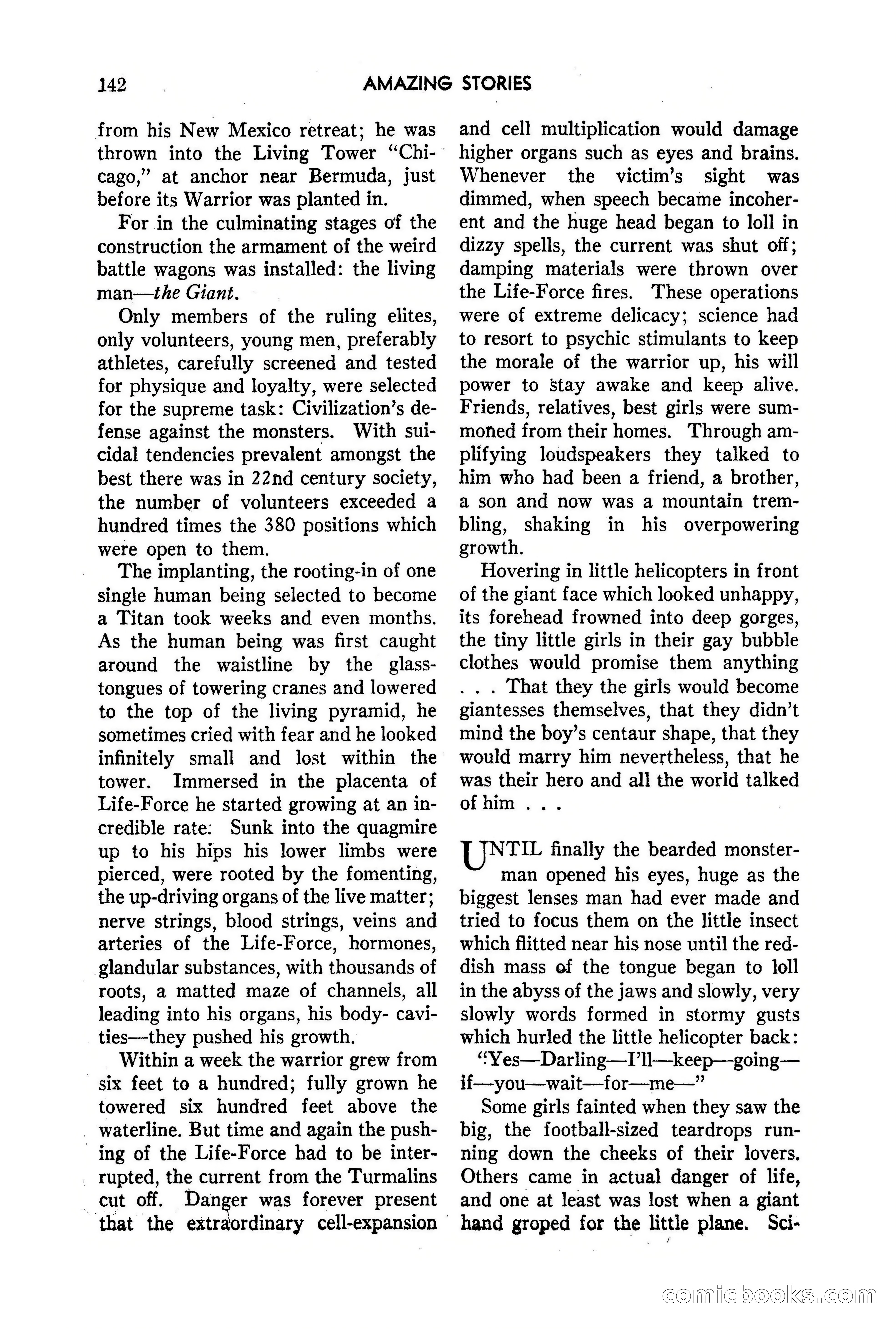 Amazing Stories, March 1947 — page 142 of 180