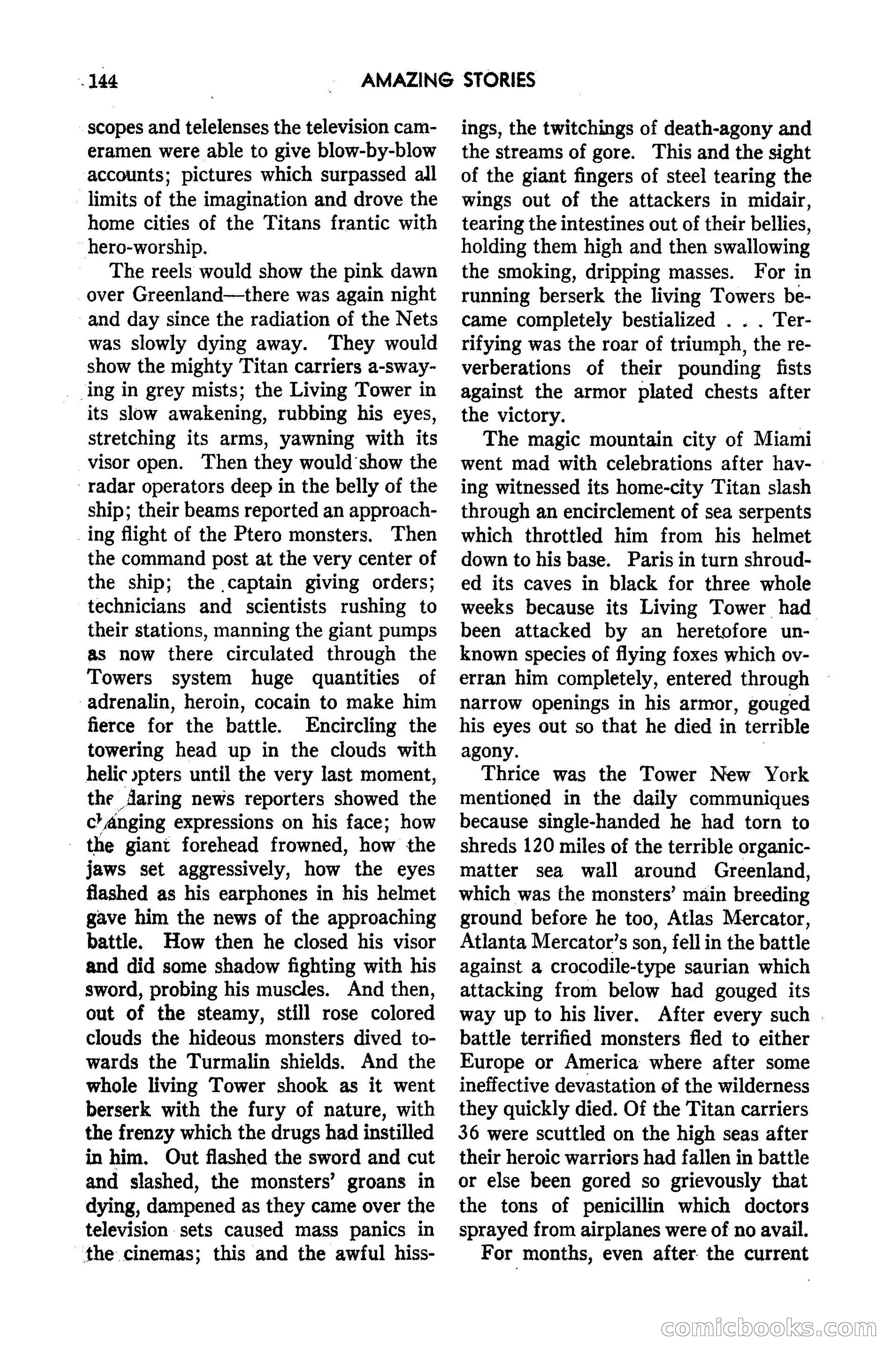 Amazing Stories, March 1947 — page 144 of 180