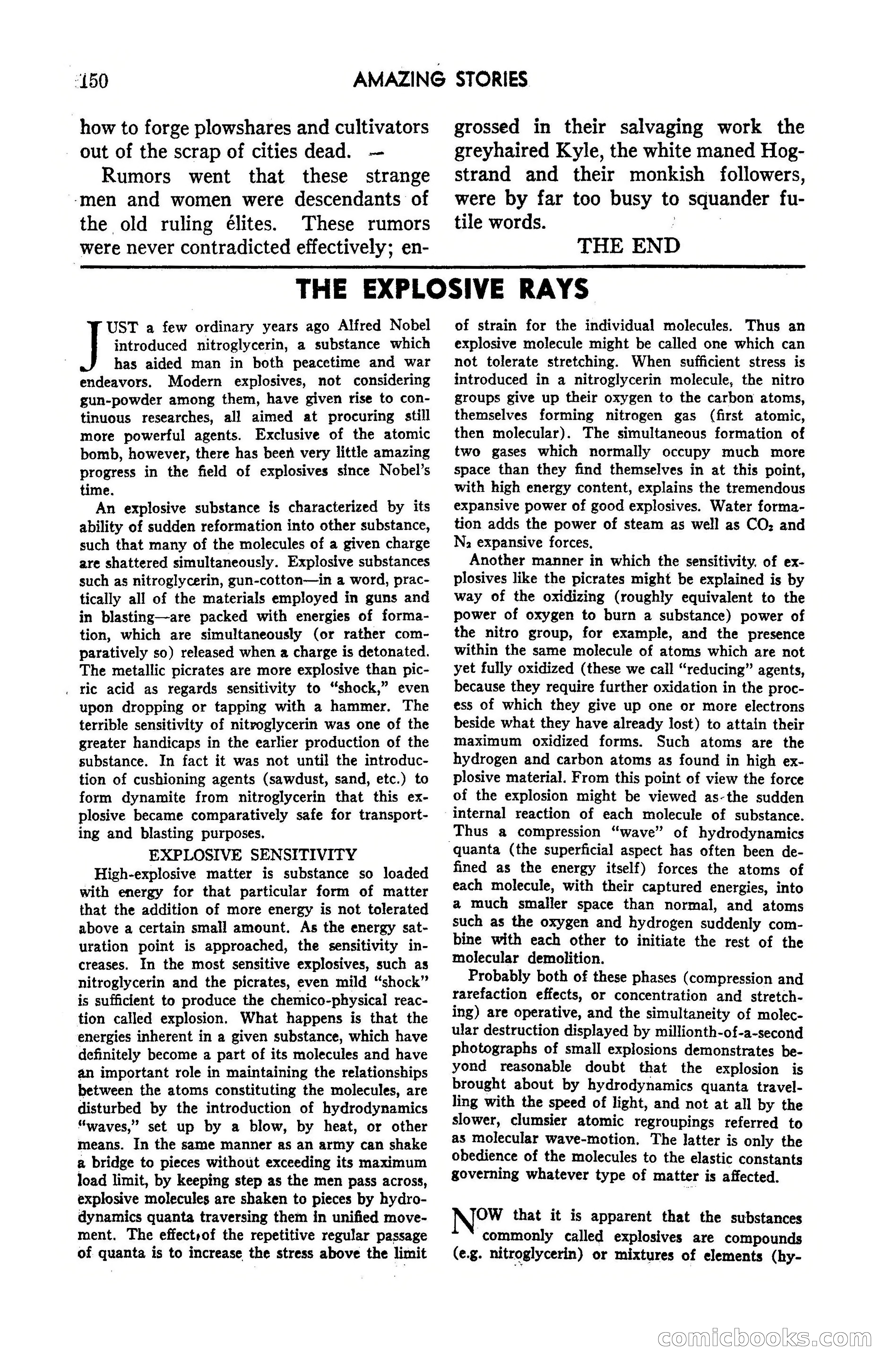 Amazing Stories, March 1947 — page 150 of 180