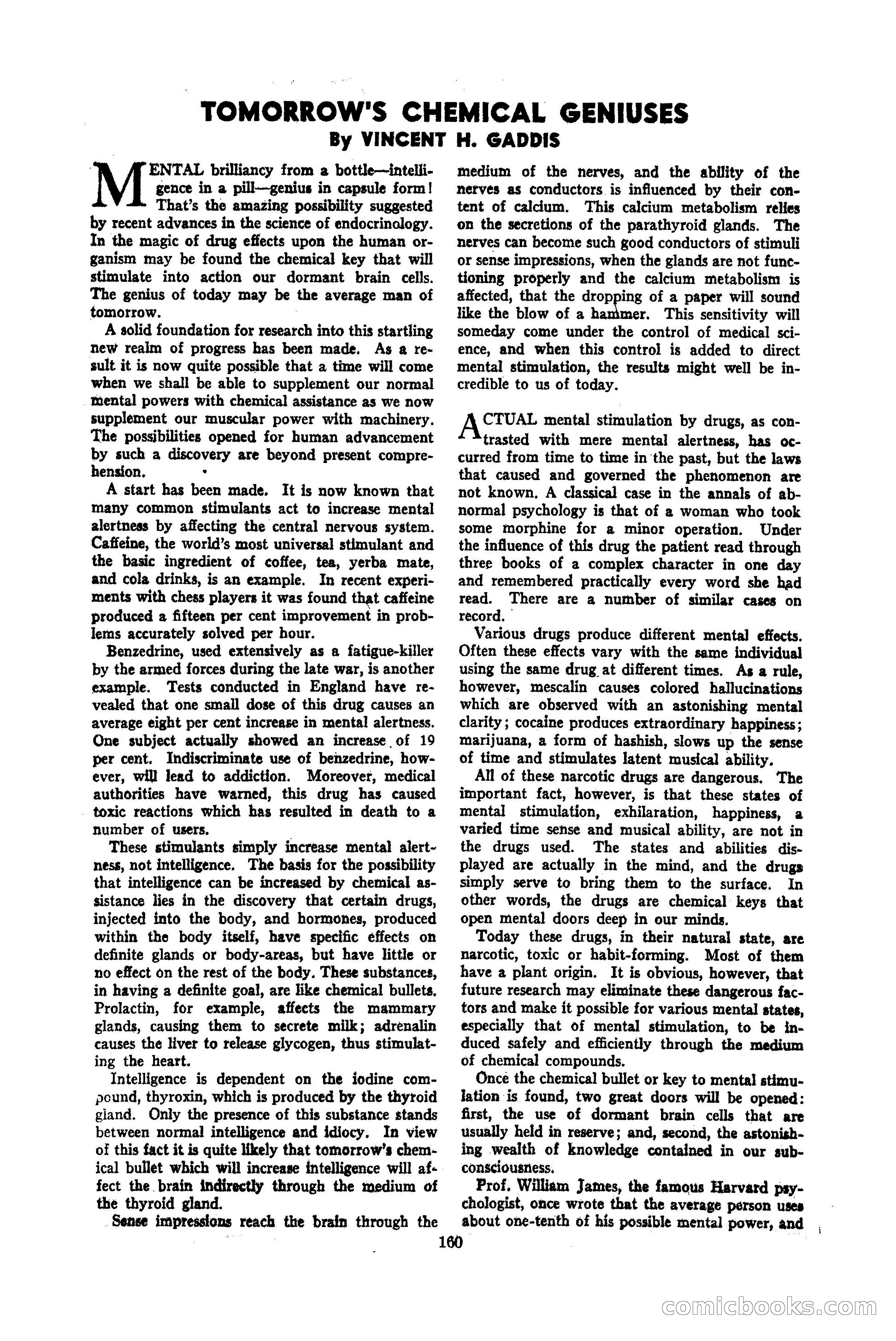 Amazing Stories, March 1947 — page 160 of 180