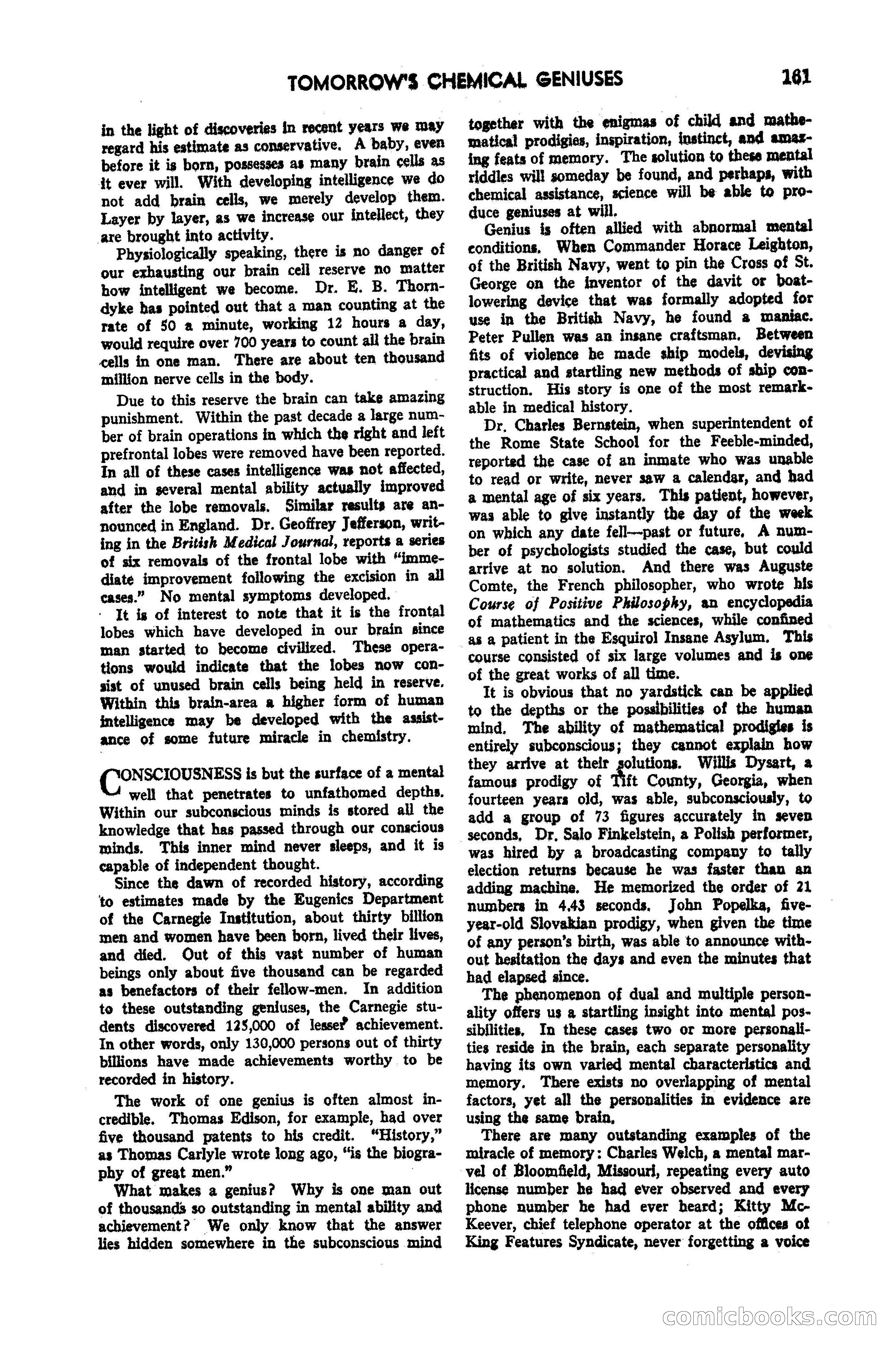 Amazing Stories, March 1947 — page 161 of 180