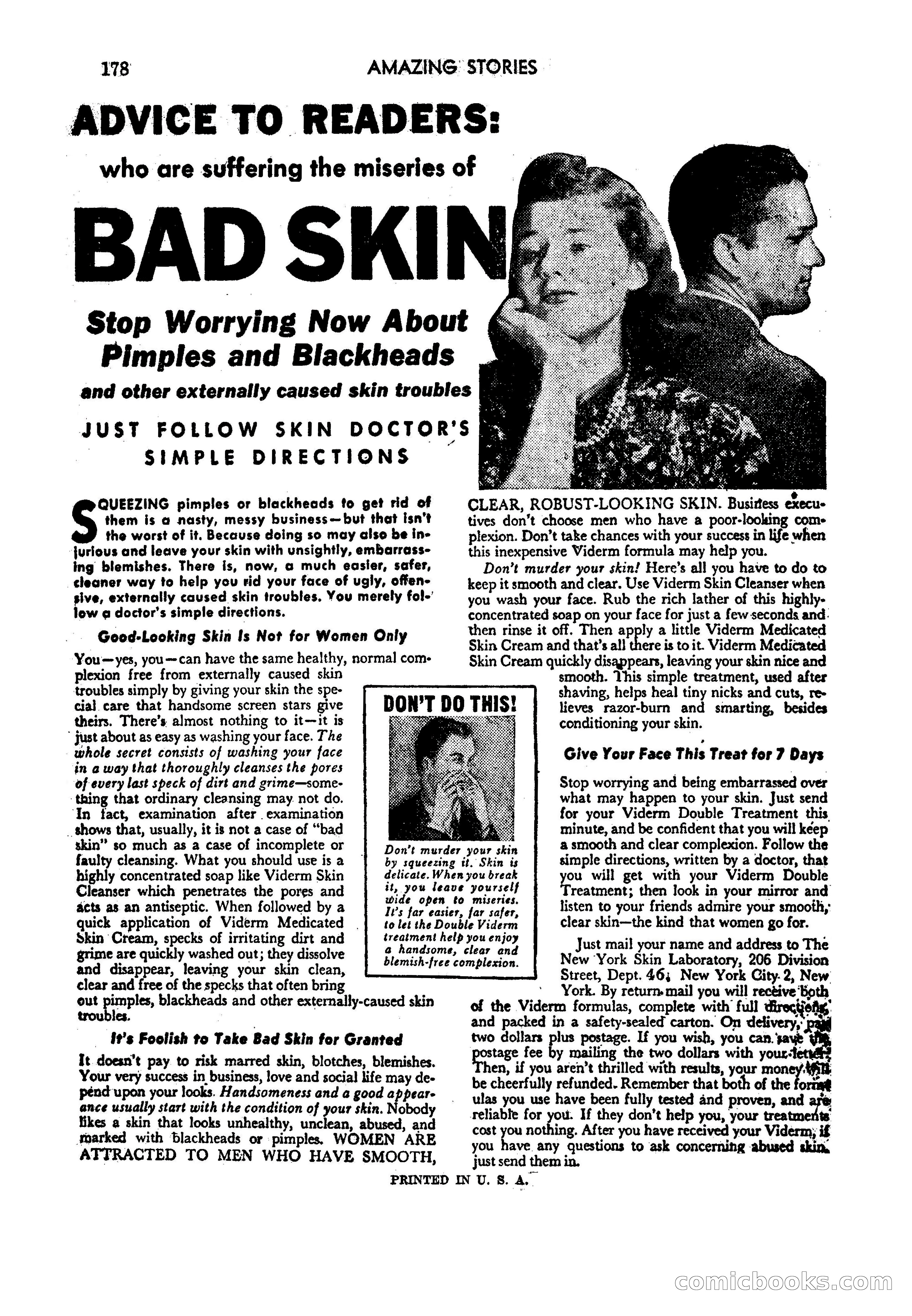 Amazing Stories, March 1947 — page 178 of 180