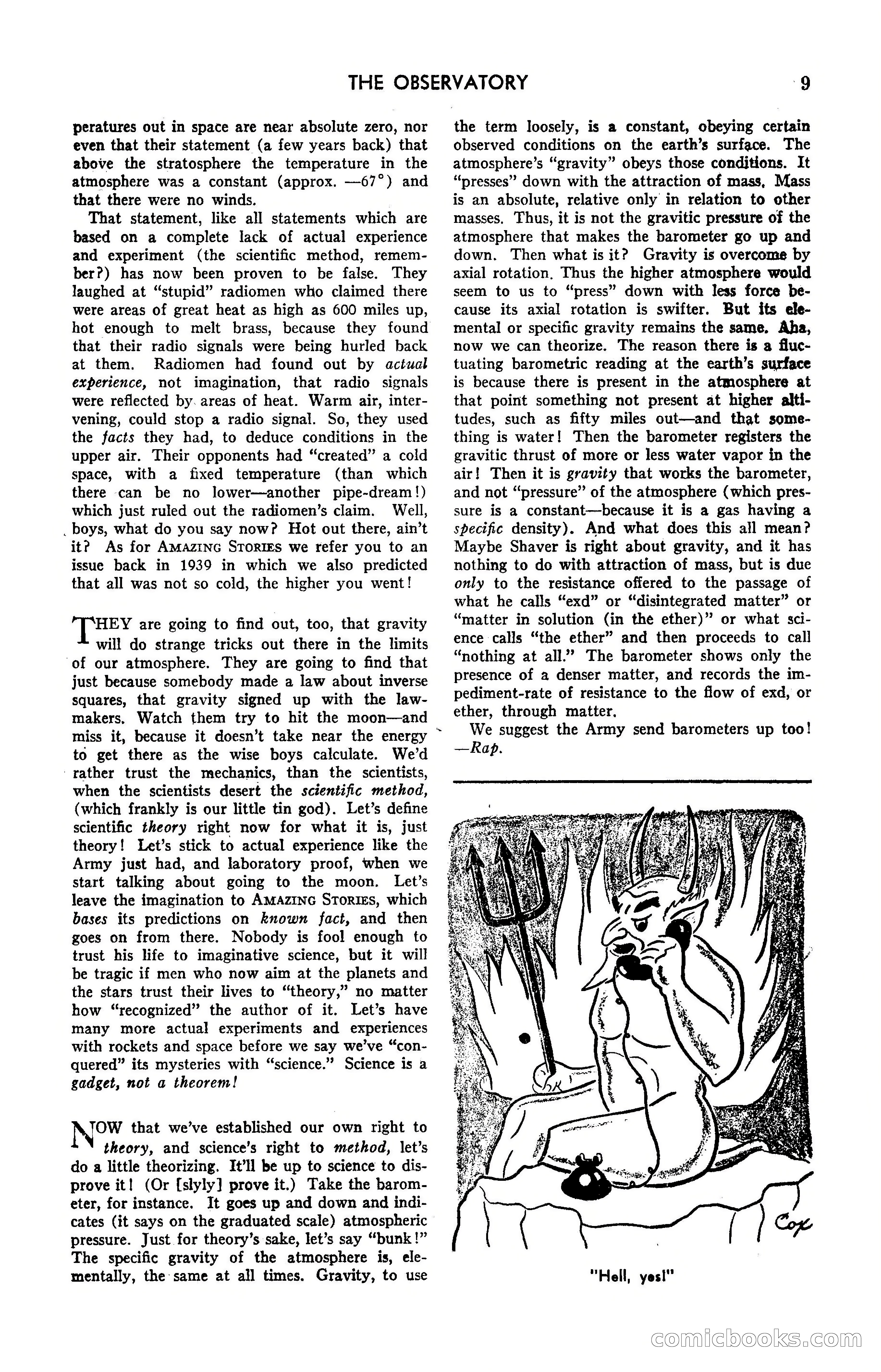Amazing Stories, May 1947 — page 9 of 180