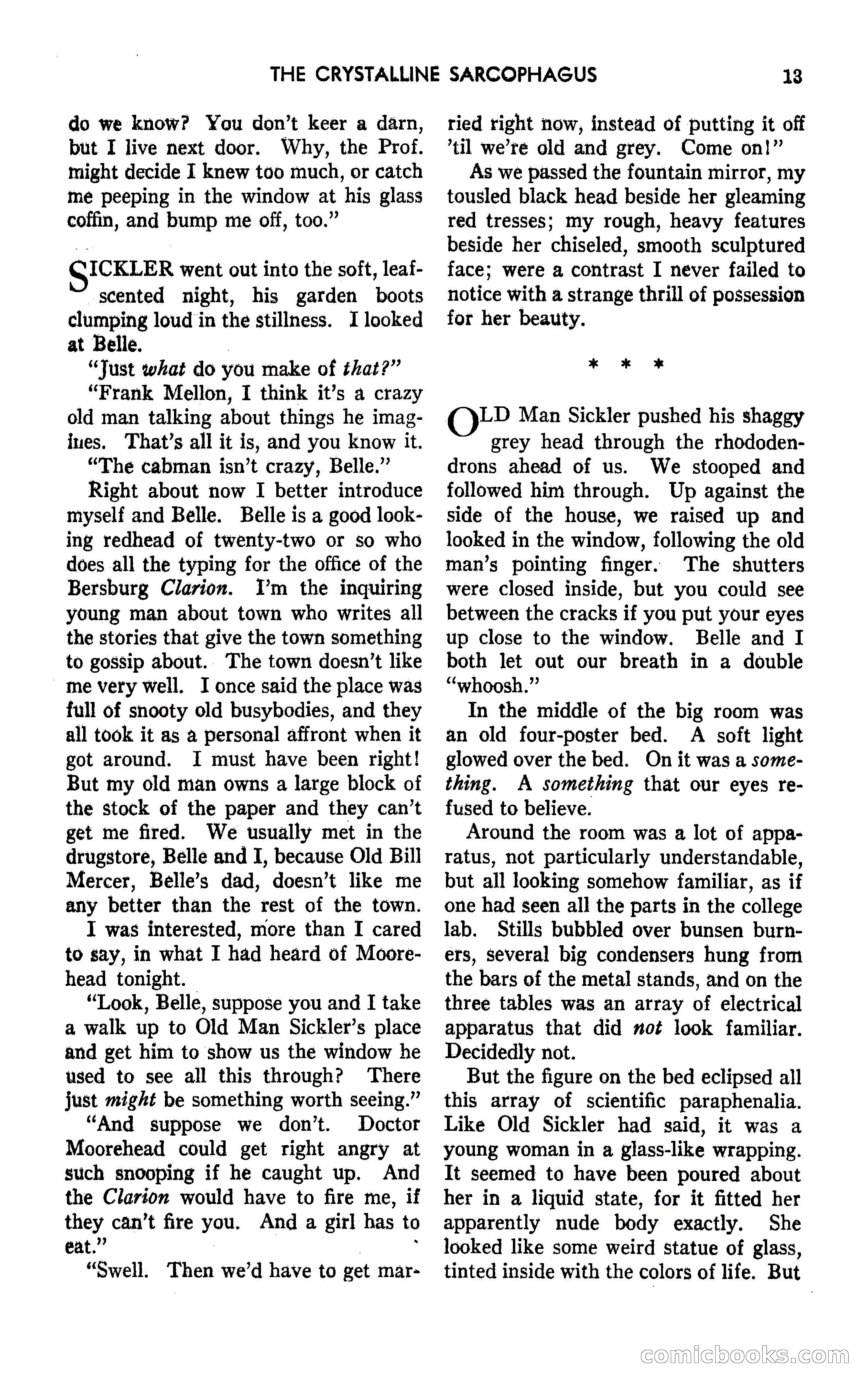 Amazing Stories, May 1947 — page 13 of 180