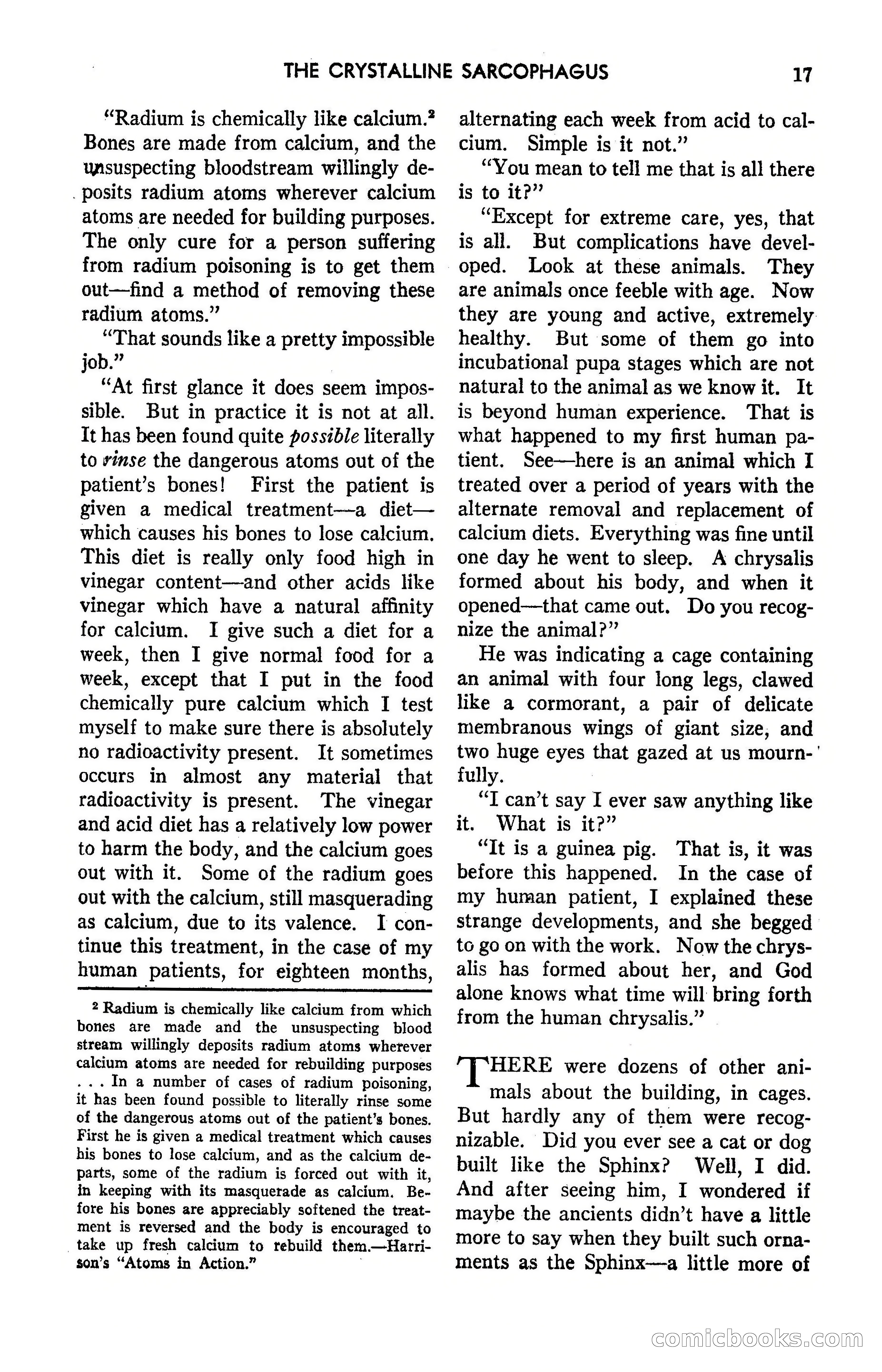Amazing Stories, May 1947 — page 17 of 180
