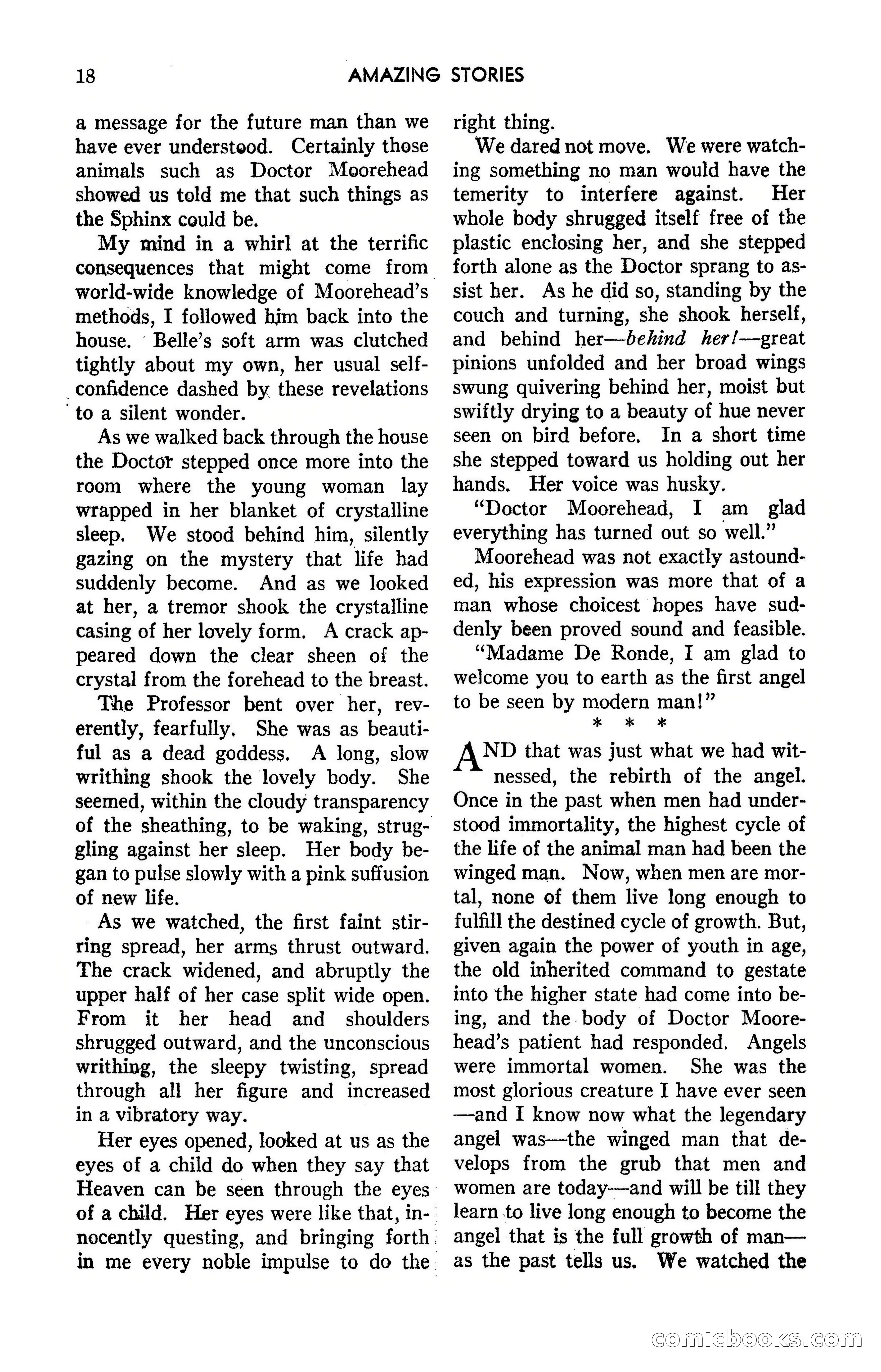 Amazing Stories, May 1947 — page 18 of 180