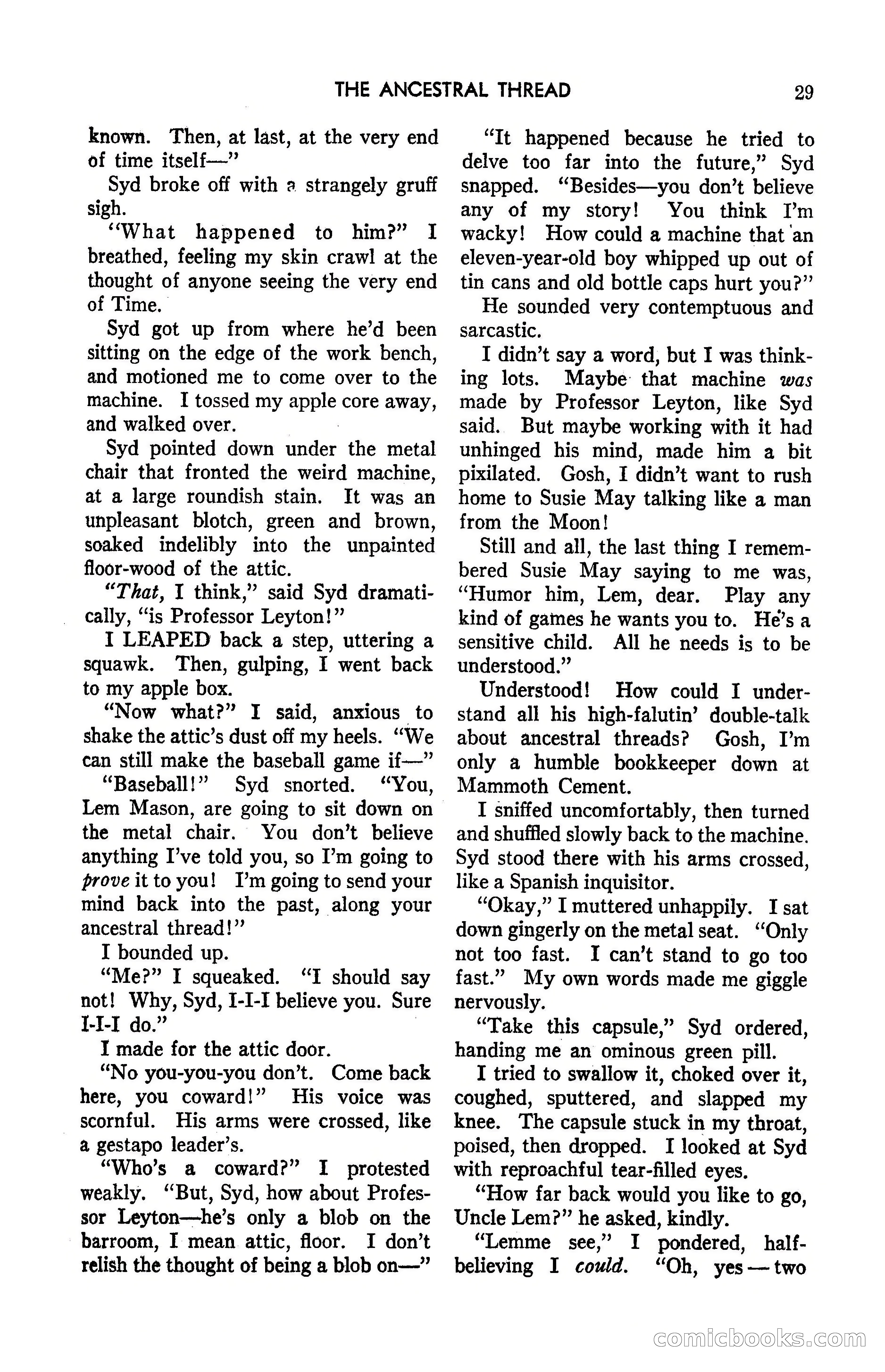 Amazing Stories, May 1947 — page 29 of 180