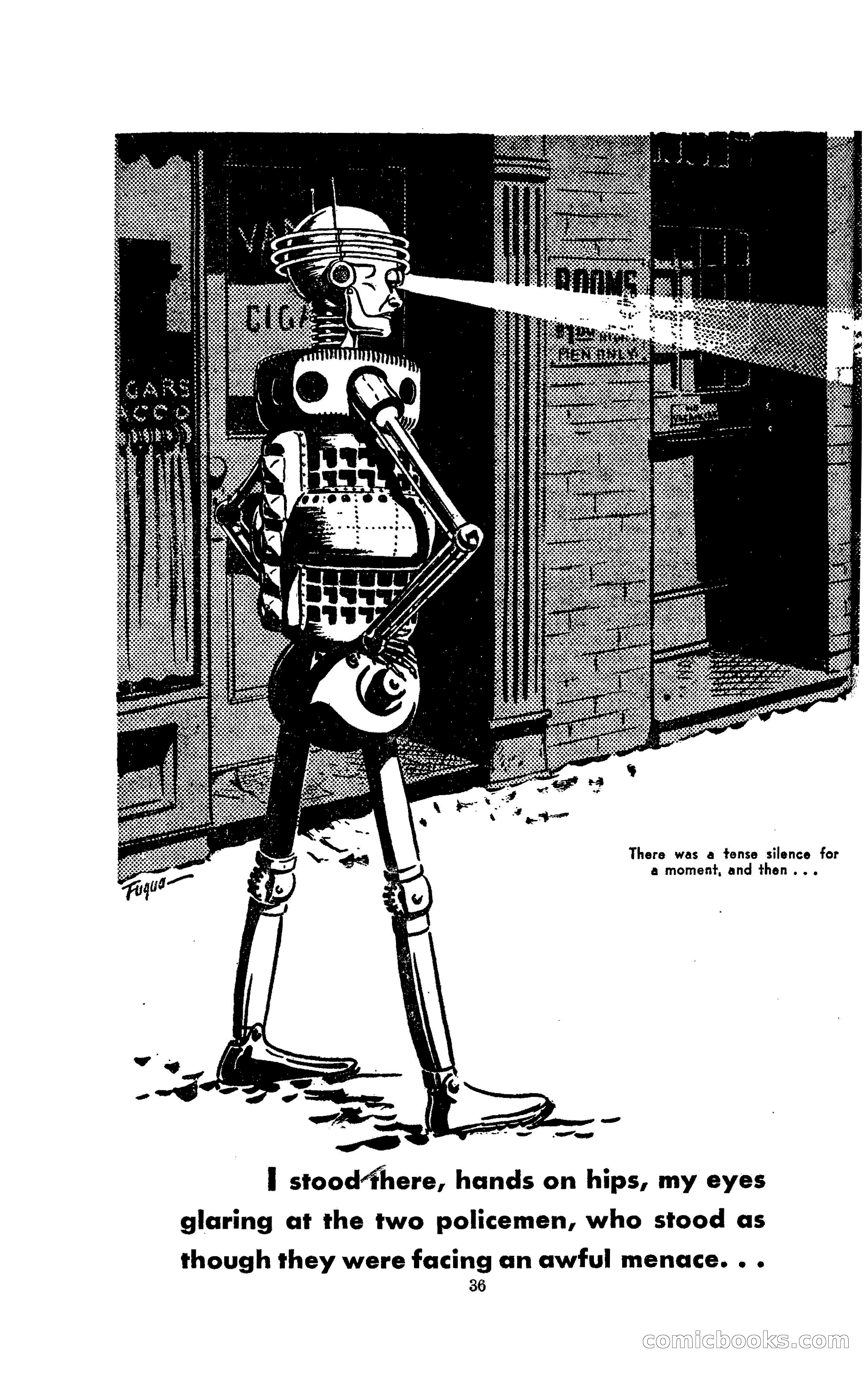 Amazing Stories, May 1947 — page 36 of 180