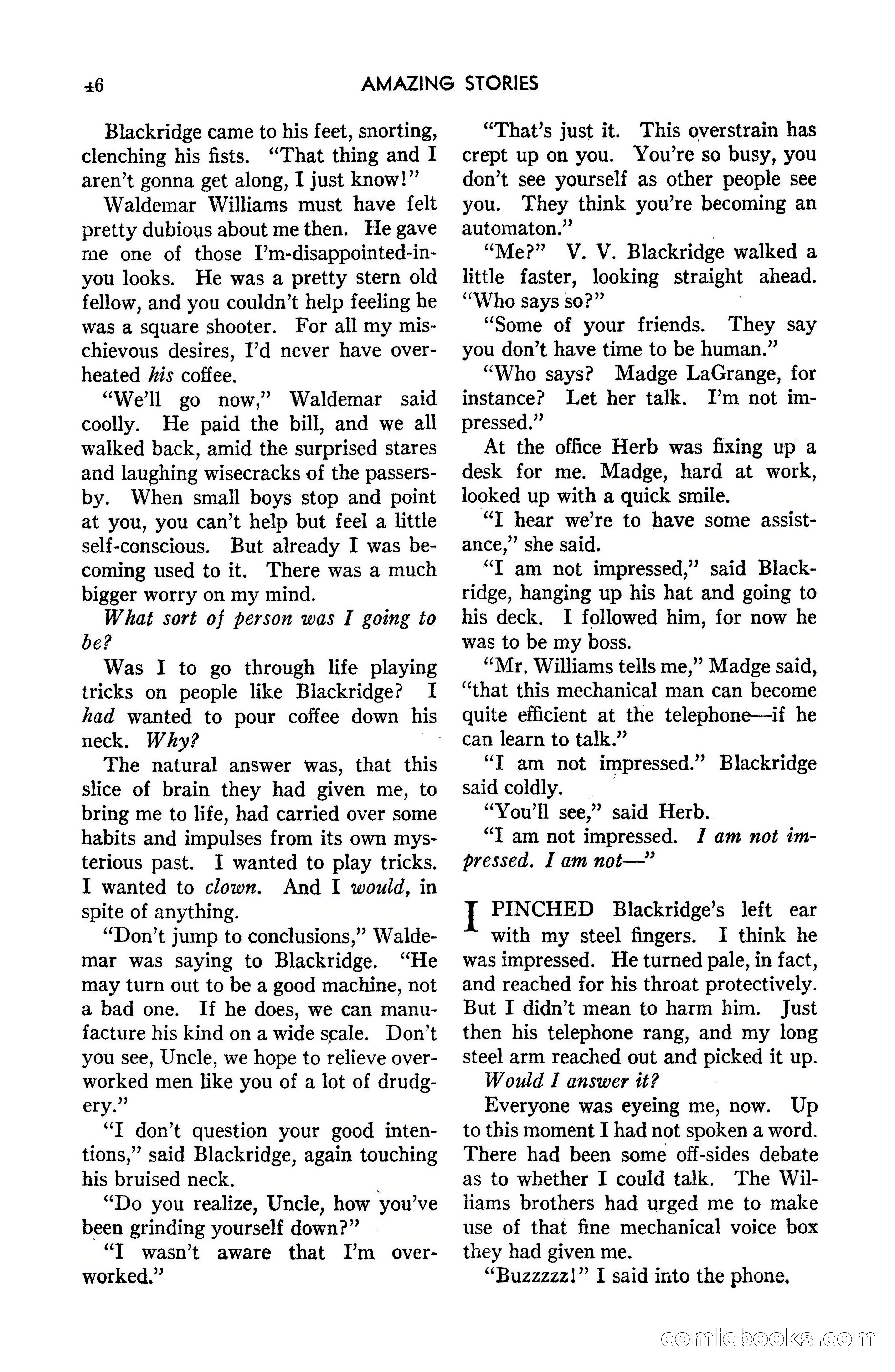 Amazing Stories, May 1947 — page 46 of 180