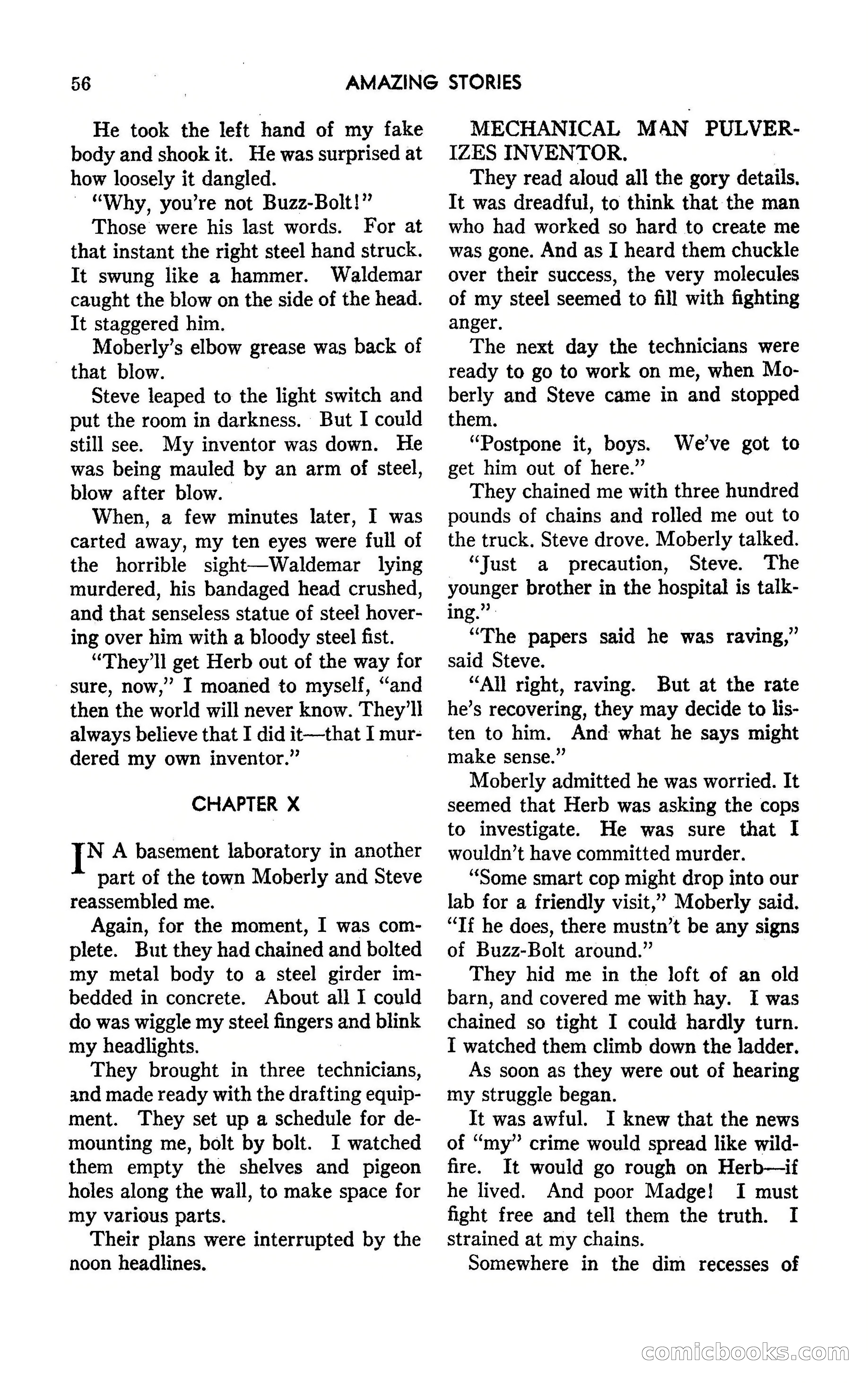 Amazing Stories, May 1947 — page 56 of 180