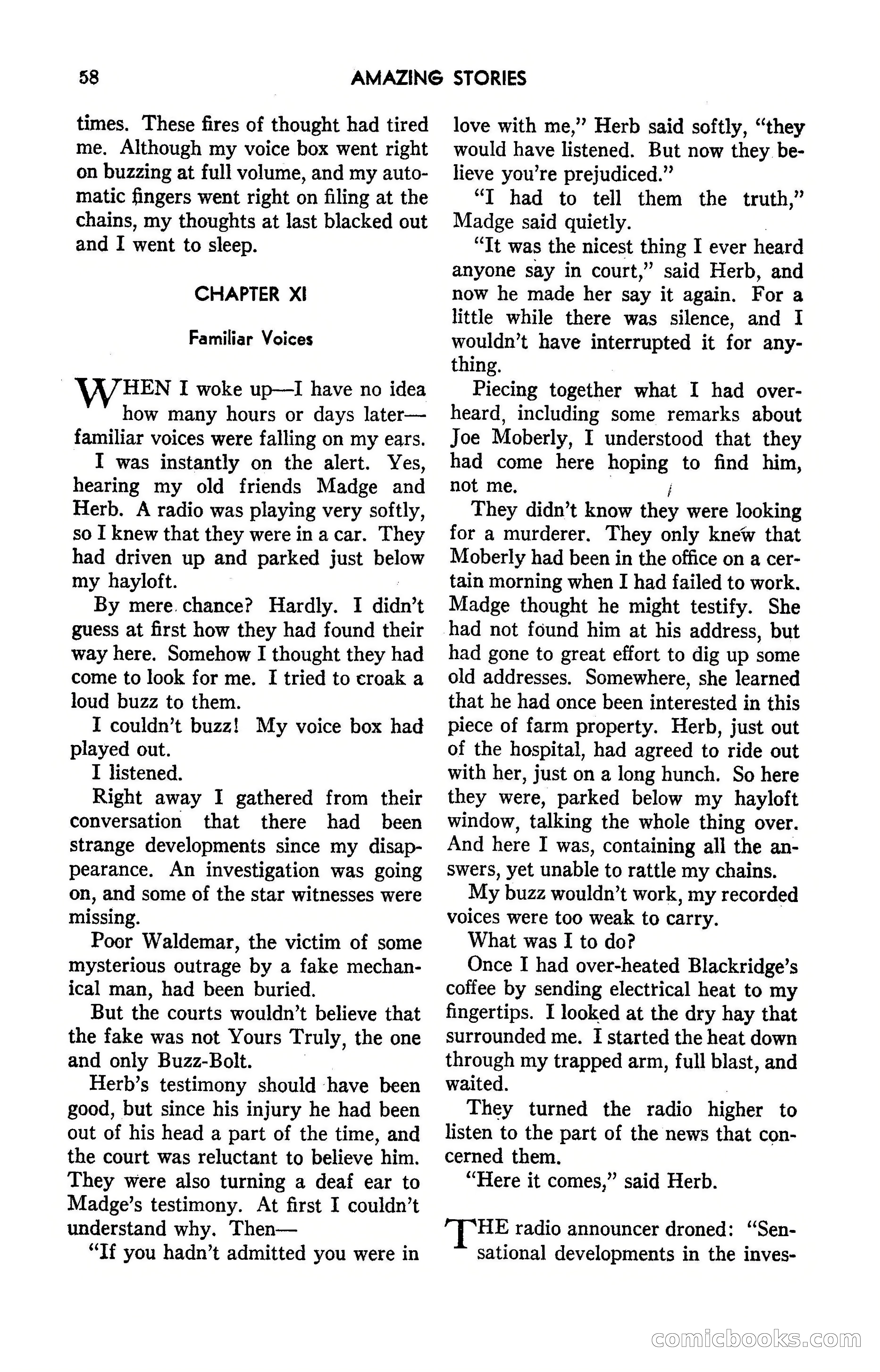 Amazing Stories, May 1947 — page 58 of 180