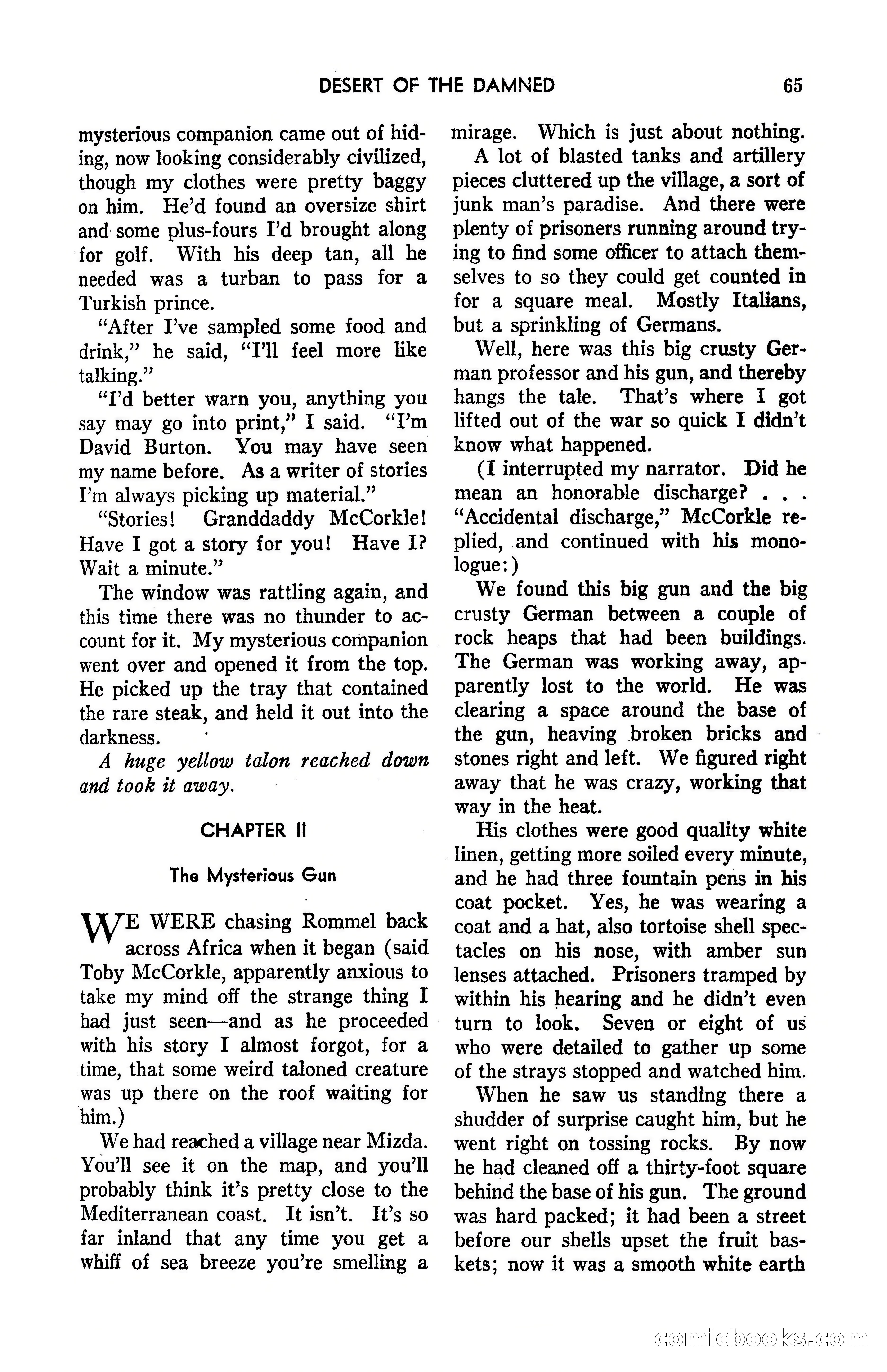 Amazing Stories, May 1947 — page 65 of 180
