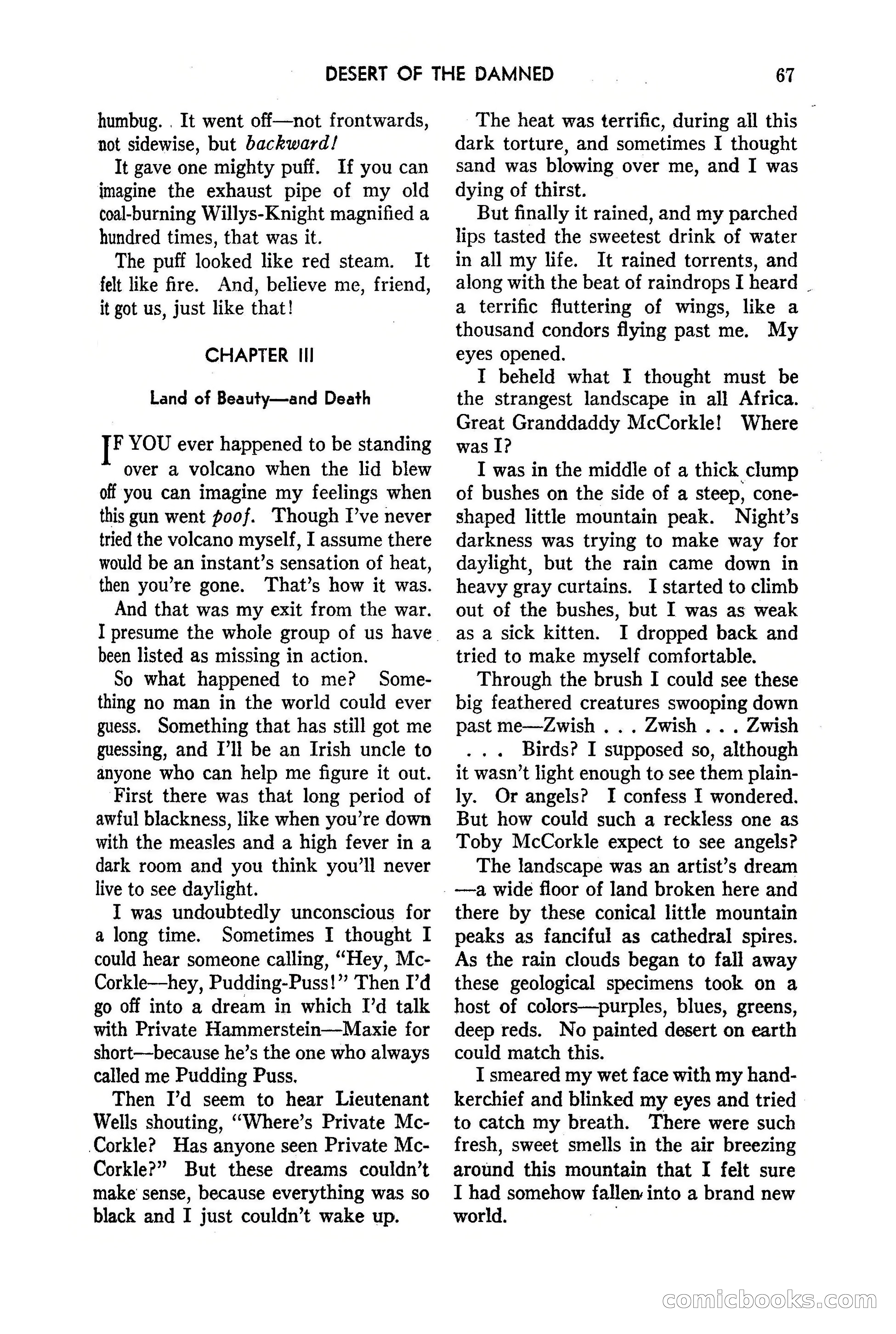 Amazing Stories, May 1947 — page 67 of 180