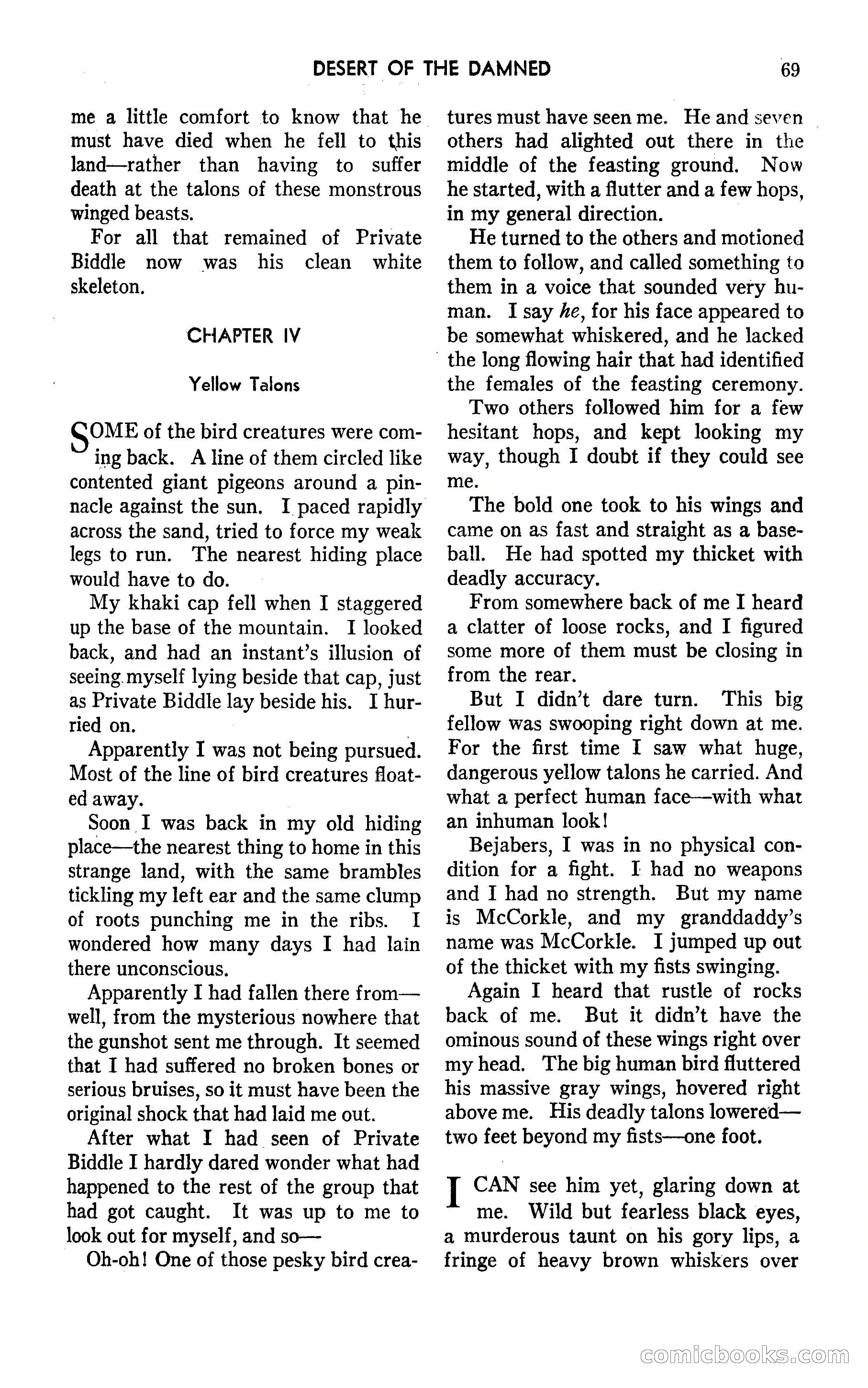 Amazing Stories, May 1947 — page 69 of 180