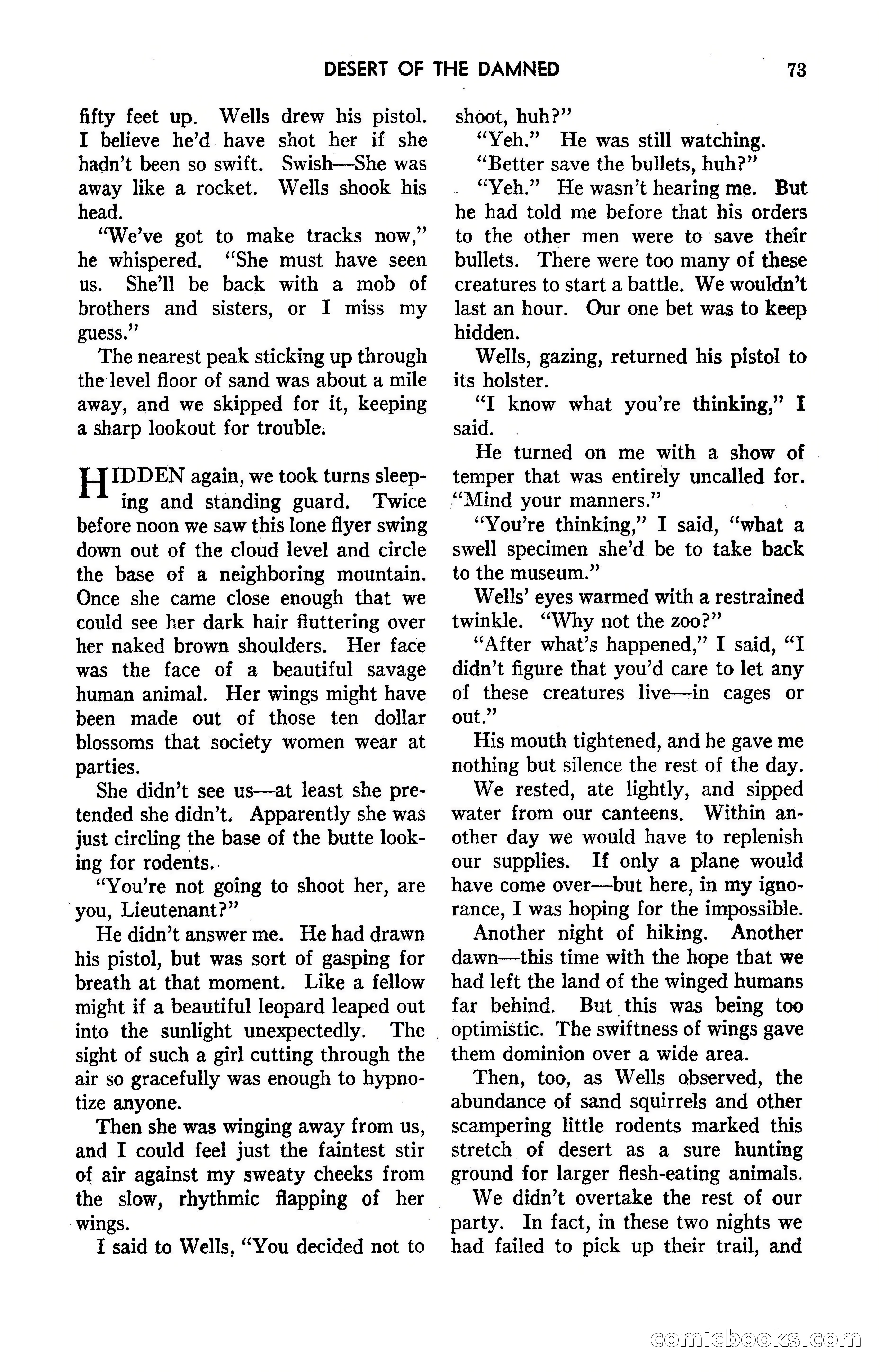 Amazing Stories, May 1947 — page 73 of 180