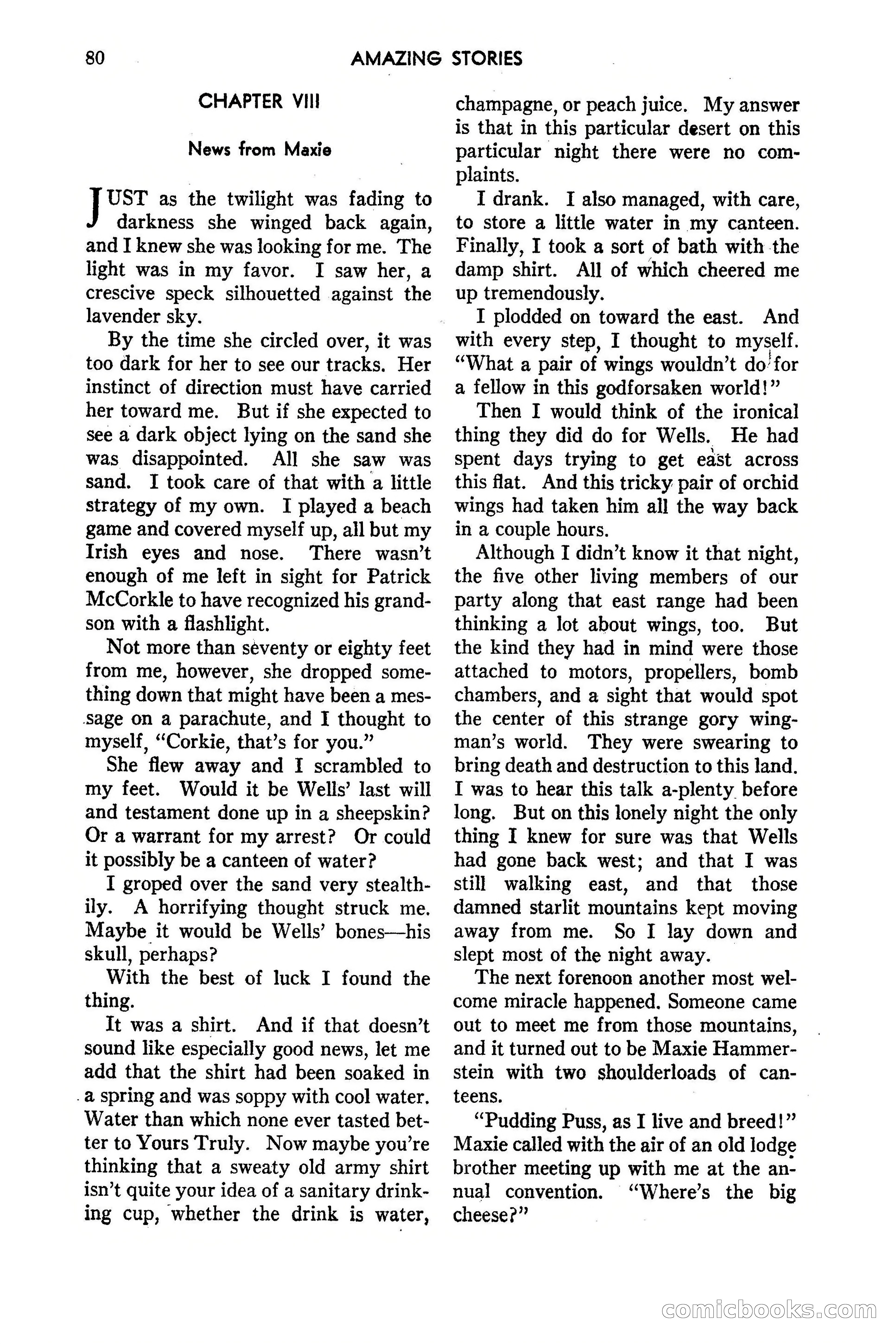 Amazing Stories, May 1947 — page 80 of 180
